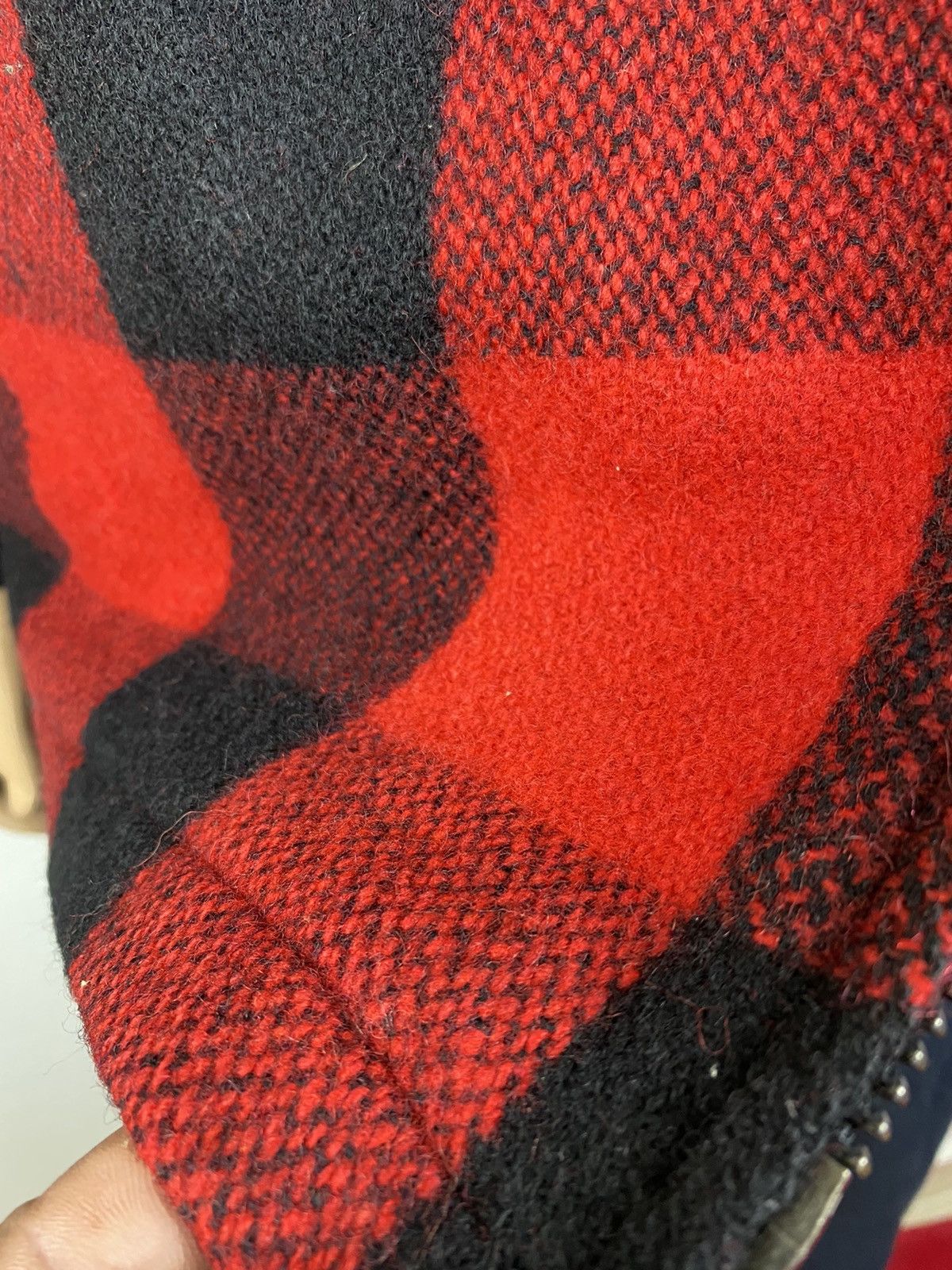 Japanese Brand 🔥JOHNBULL FLANNEL WOLL JACKET URBAN STYLE Size US L / EU 52-54 / 3 - 14 Thumbnail