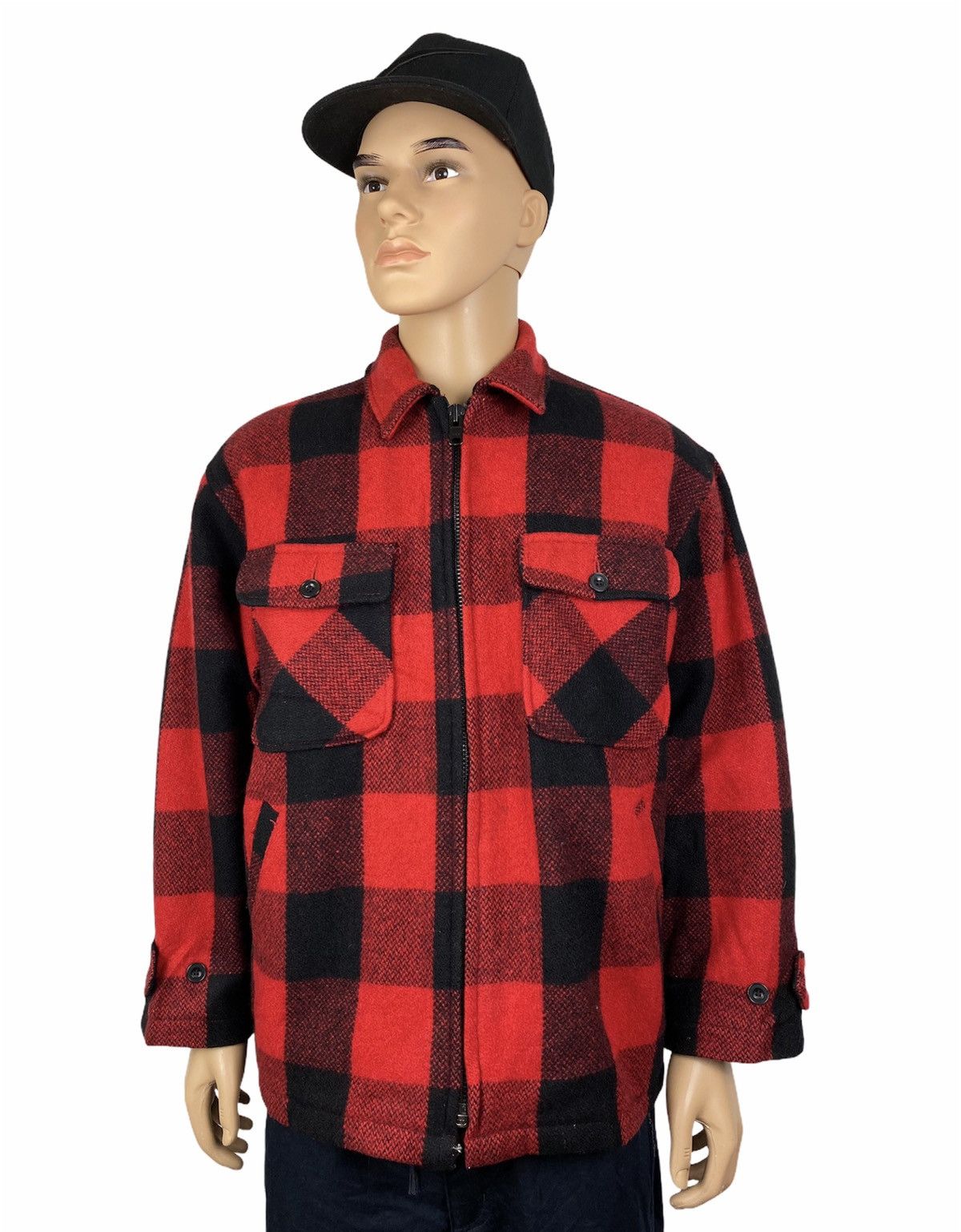 Japanese Brand 🔥JOHNBULL FLANNEL WOLL JACKET URBAN STYLE Size US L / EU 52-54 / 3 - 1 Thumbnail