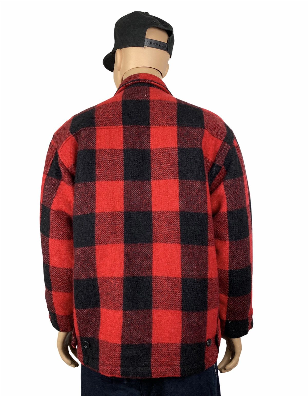 Japanese Brand 🔥JOHNBULL FLANNEL WOLL JACKET URBAN STYLE Size US L / EU 52-54 / 3 - 4 Thumbnail