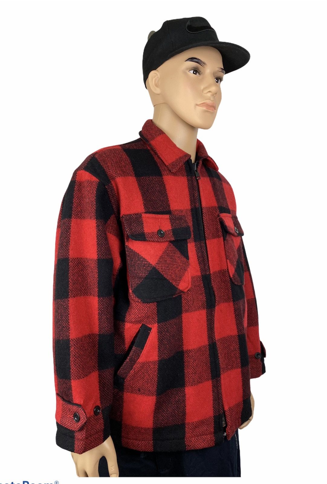 Japanese Brand 🔥JOHNBULL FLANNEL WOLL JACKET URBAN STYLE Size US L / EU 52-54 / 3 - 3 Thumbnail