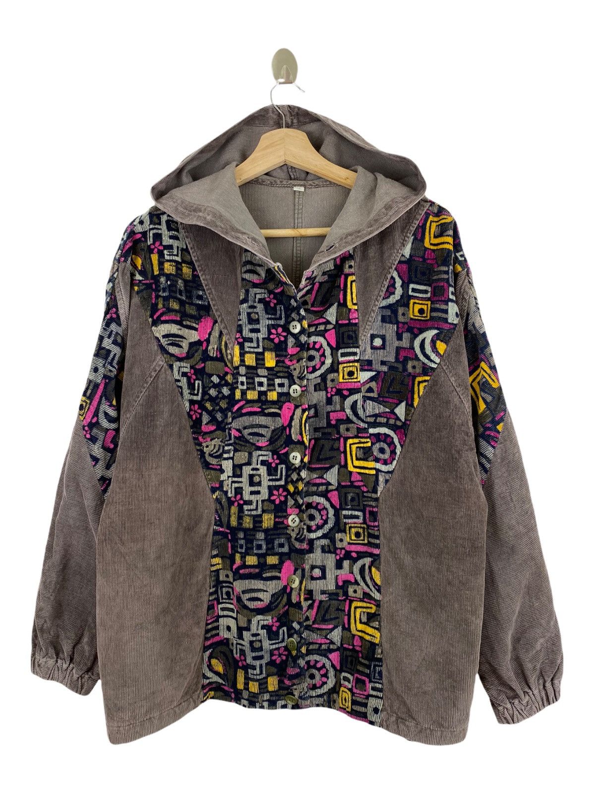Etnies × Japanese Brand × Vintage Button up hoodie jacket nice design Size US M / EU 48-50 / 2 - 1 Thumbnail