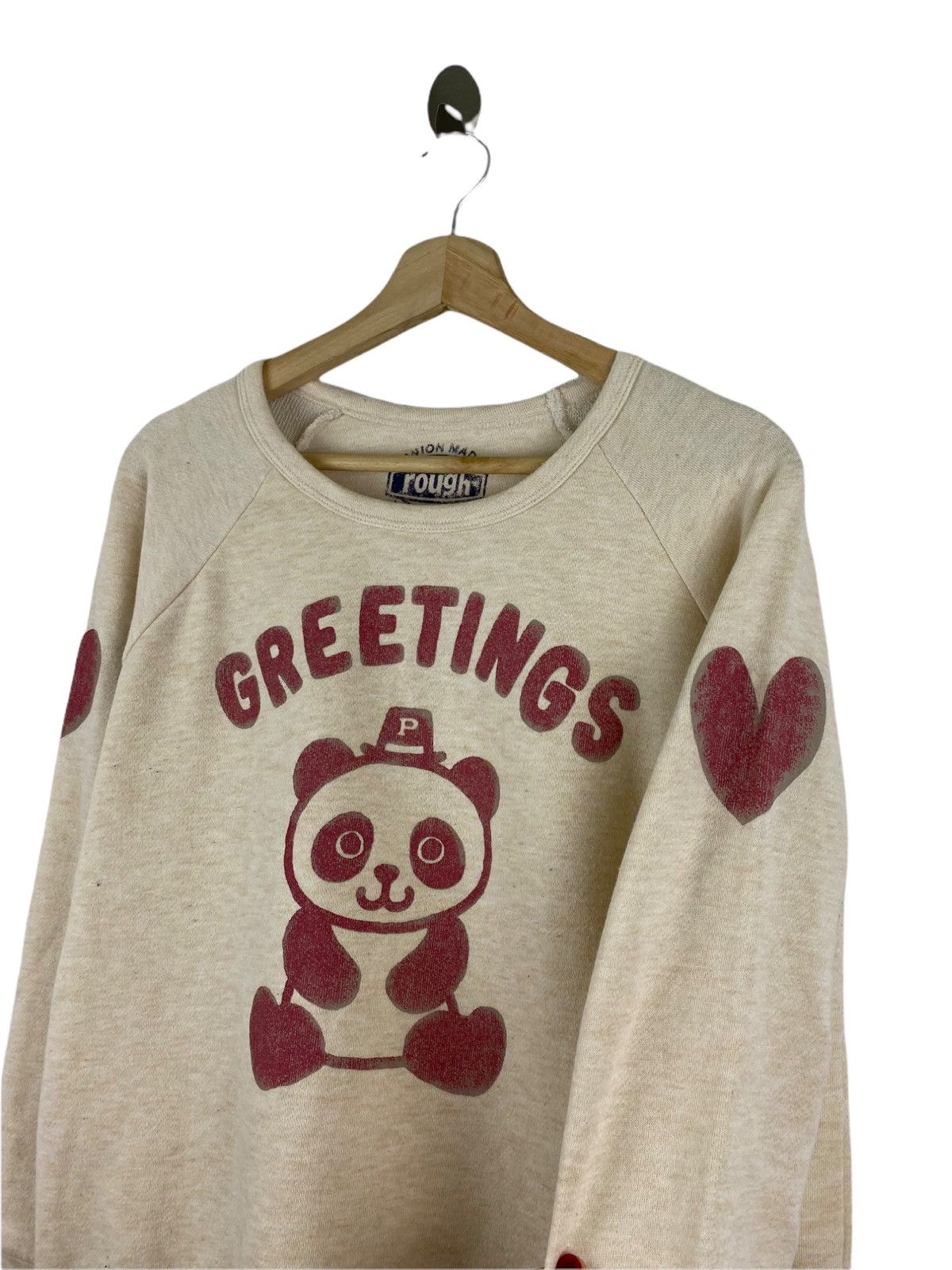 Japanese Brand × Rough & Tumble ROUGH GREETING SWEATSHIRT Size US M / EU 48-50 / 2 - 3 Thumbnail