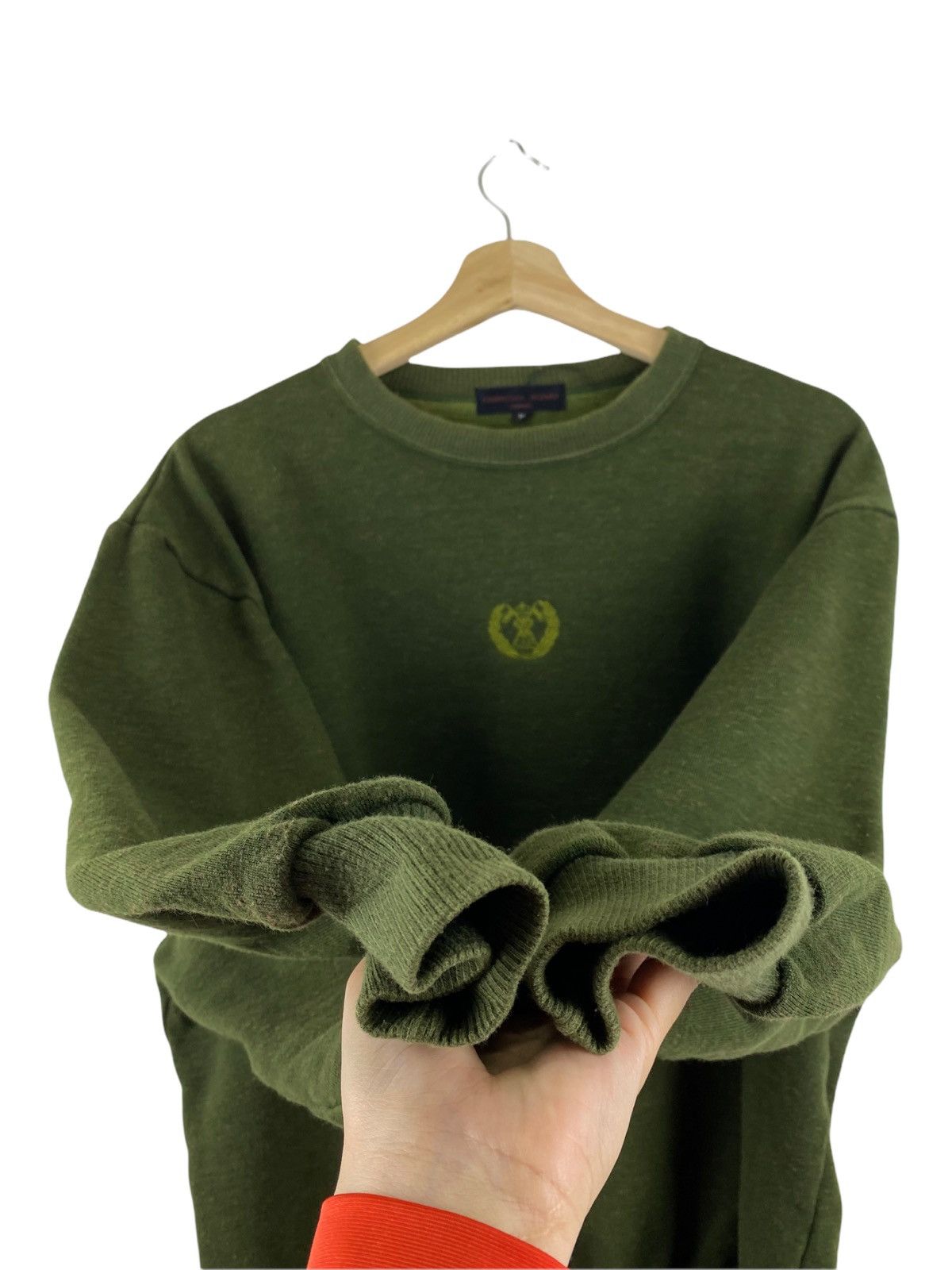 Japanese Brand × Vintage VINTAGE CHRISTIAN AUJARD SMALL LOGO SWEATSHIRT Size US M / EU 48-50 / 2 - 4 Thumbnail