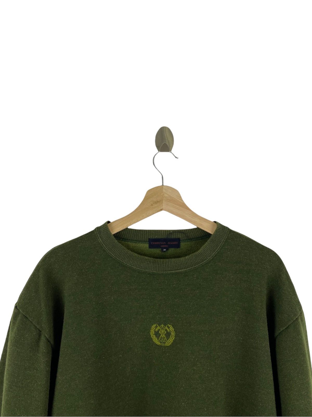 Japanese Brand × Vintage VINTAGE CHRISTIAN AUJARD SMALL LOGO SWEATSHIRT Size US M / EU 48-50 / 2 - 5 Thumbnail