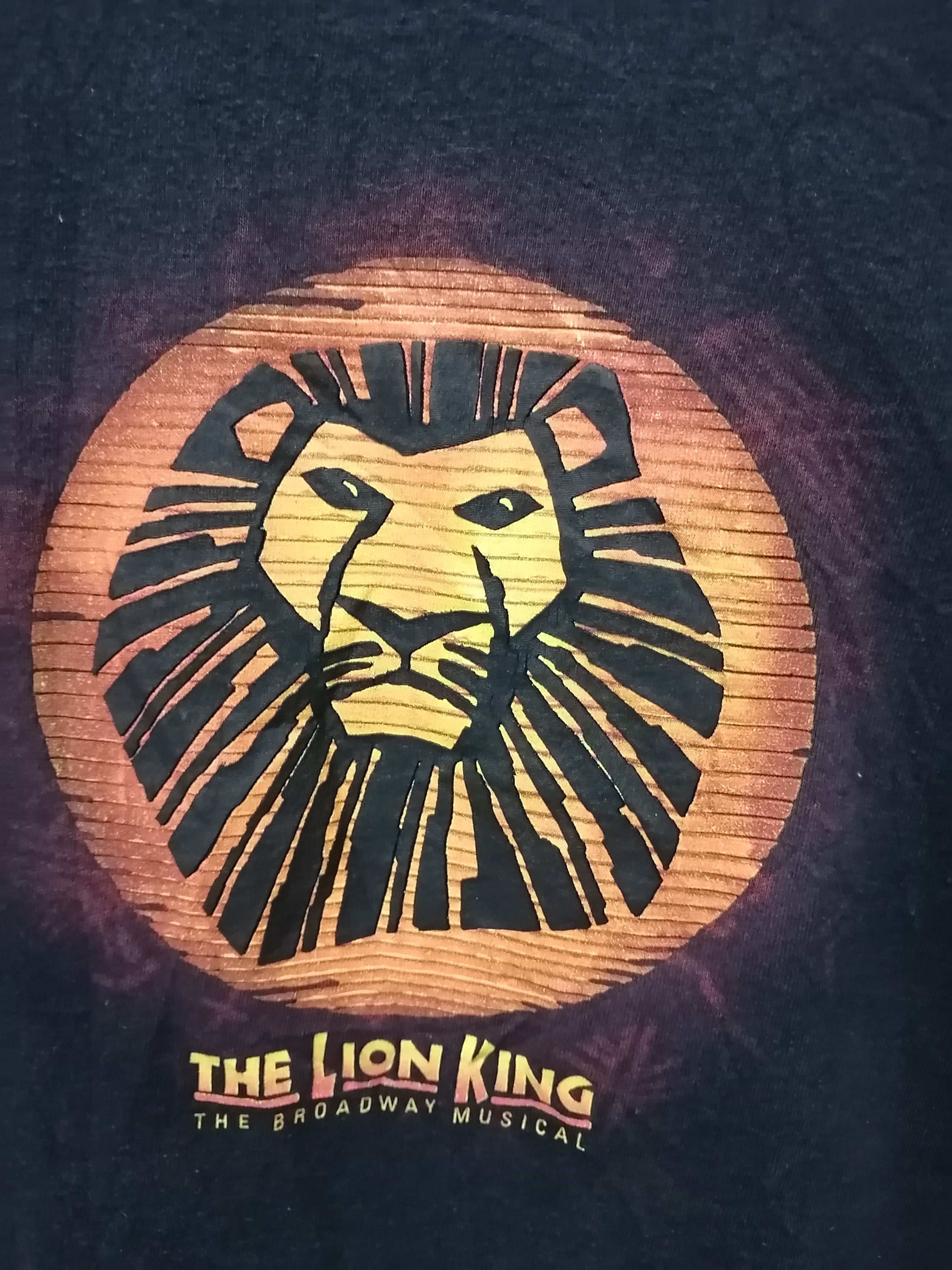 Vintage Vintage The Lion King The Broadway Musical T-shirt Size US L / EU 52-54 / 3 - 2 Thumbnail