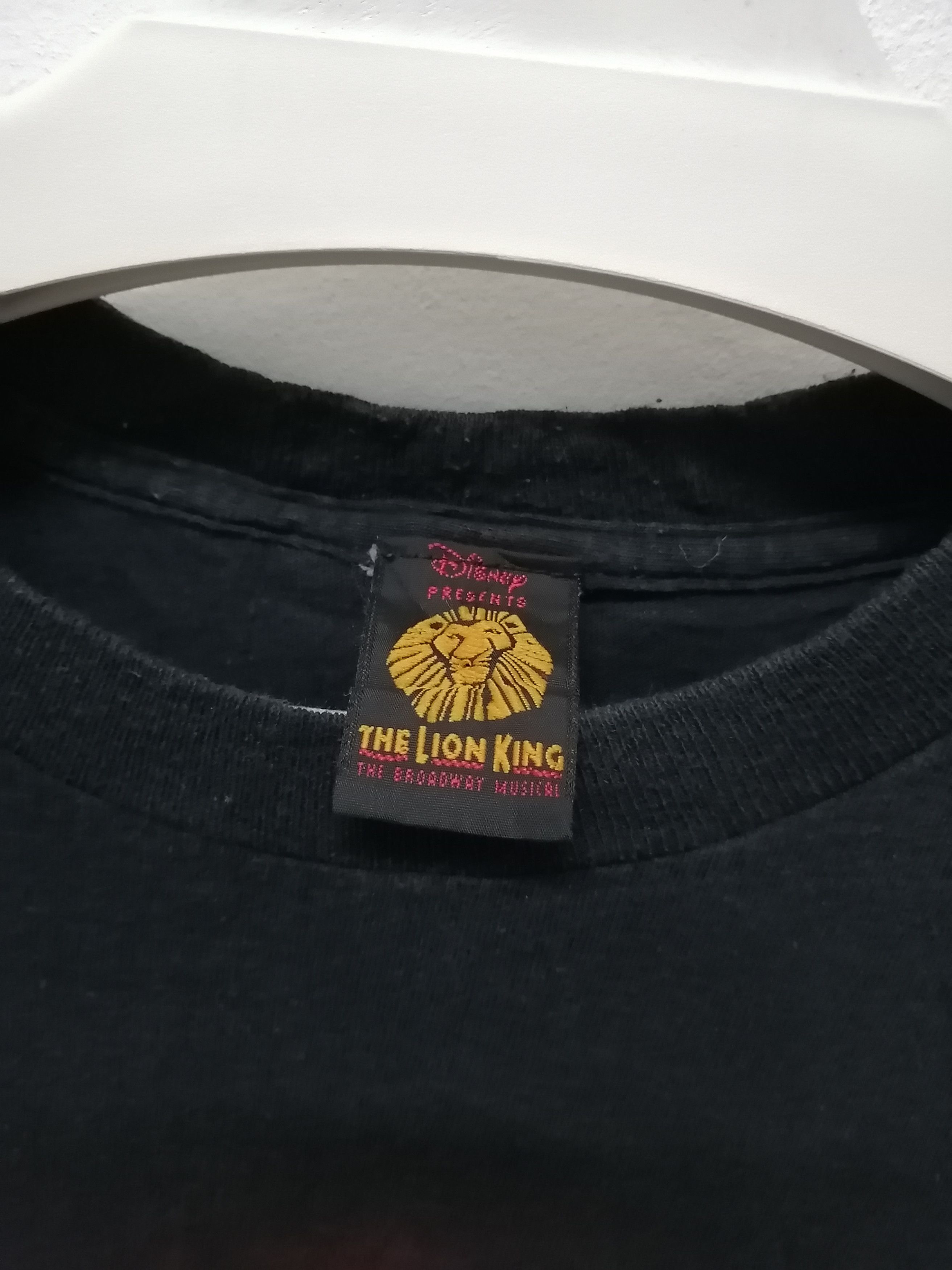 Vintage Vintage The Lion King The Broadway Musical T-shirt Size US L / EU 52-54 / 3 - 3 Thumbnail