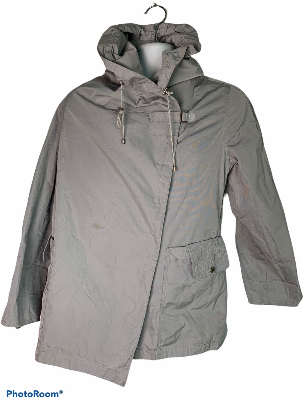 image of Vintage Anne Klein Jacket in Grey, Men's (Size Large)
