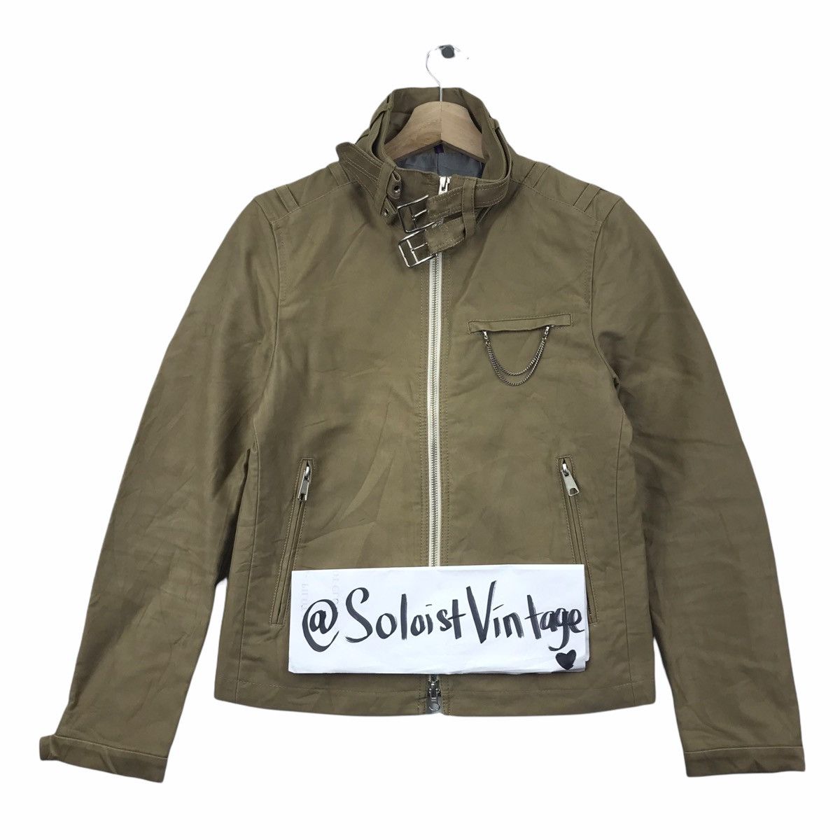 JUNMEN JUN TAKAHASHI Japan Brand Rider Bike Zipper Jacket