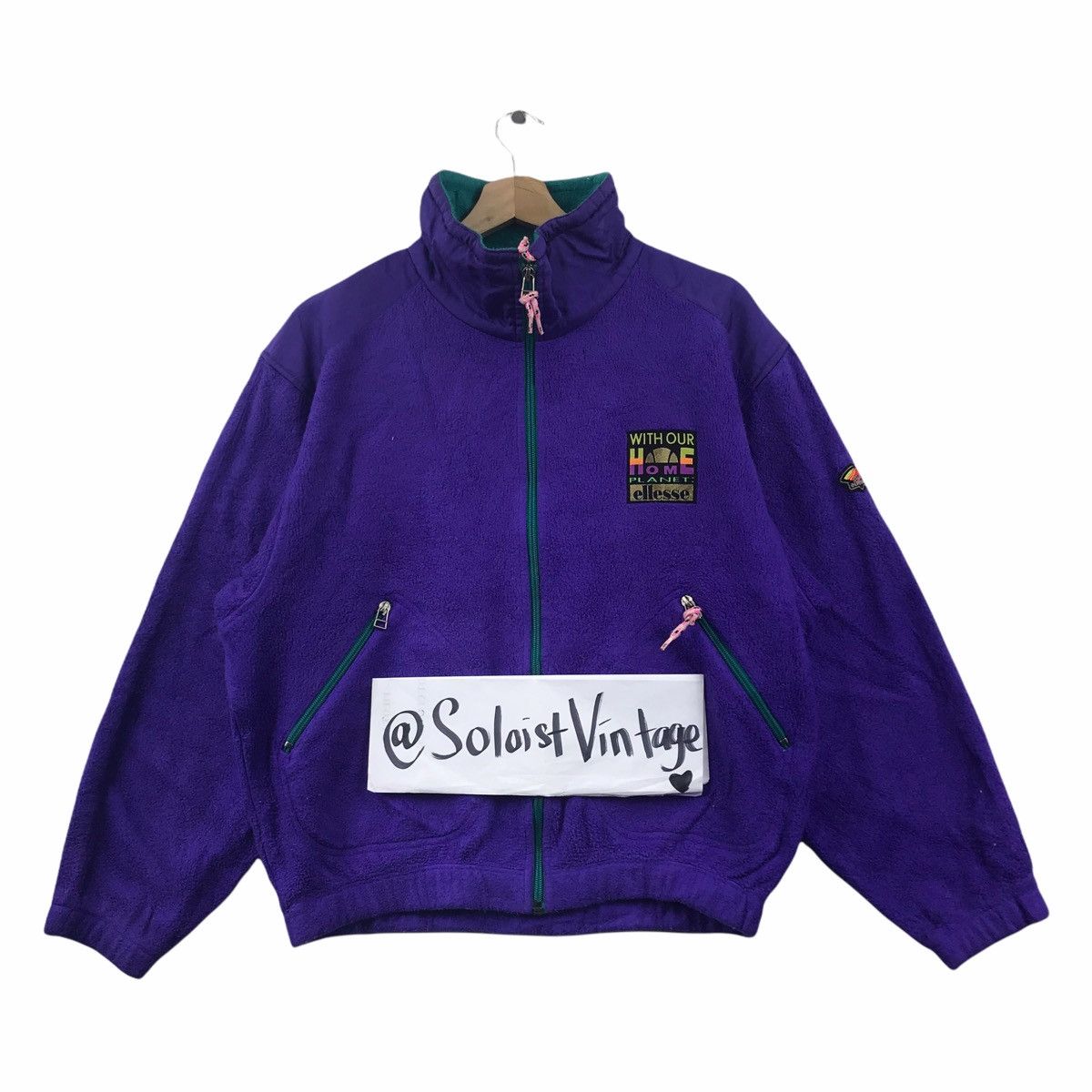Ellesse ELLESSE ACTIVE Snow Boarding Spor Ski Outdoor Fleece Jacket Size US M / EU 48-50 / 2 - 1 Thumbnail