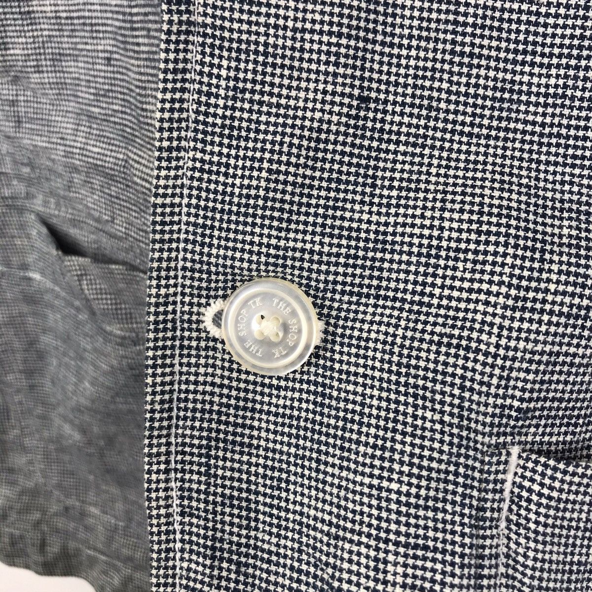 Vintage THE SHOP TK Check Design Japanese Brand grey blazer Size US M / EU 48-50 / 2 - 5 Thumbnail