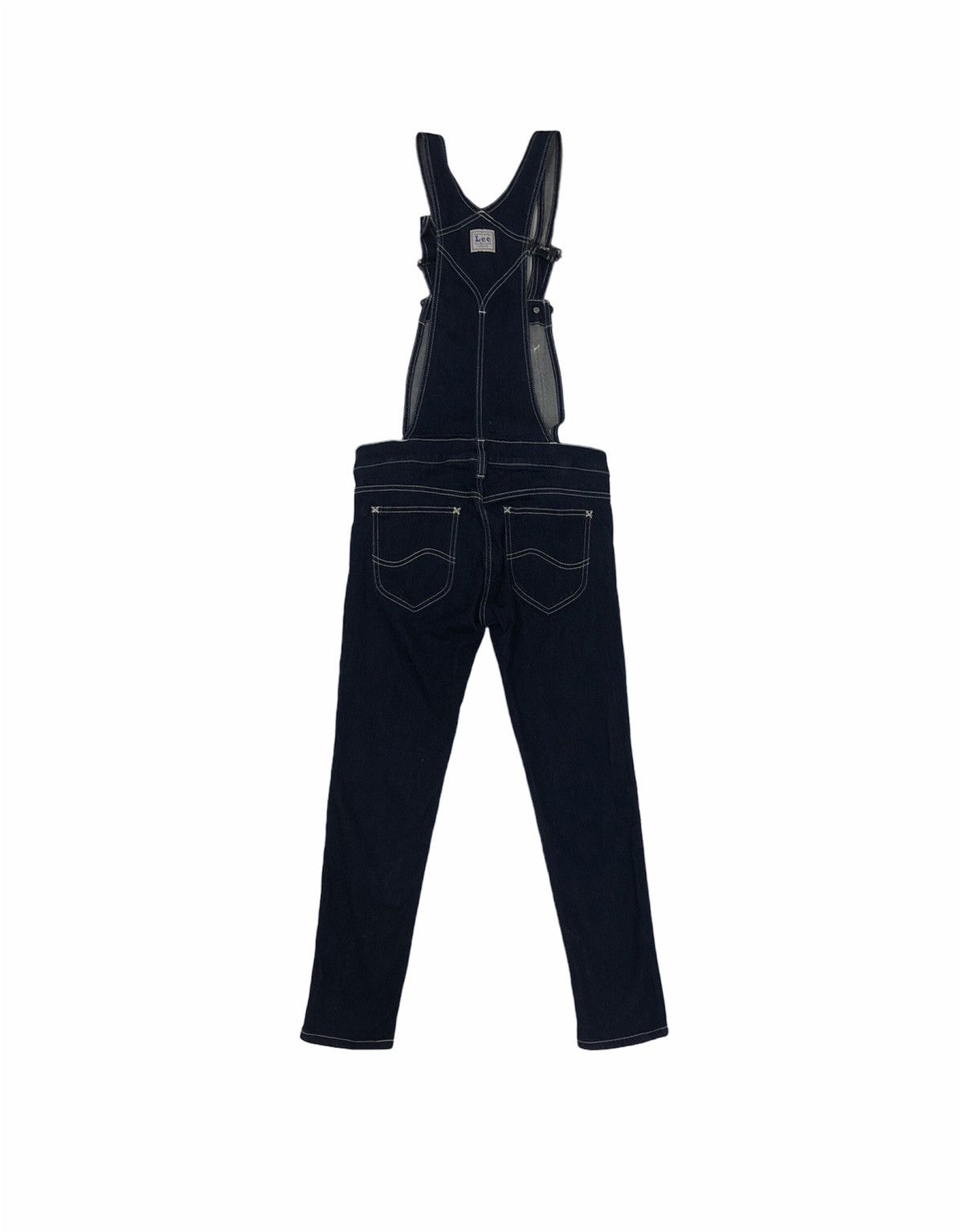 Lee × Vintage Vtg LEE Union Made Sanforized Cotton Workers Overalls Size US 28 / EU 44 - 2 Thumbnail