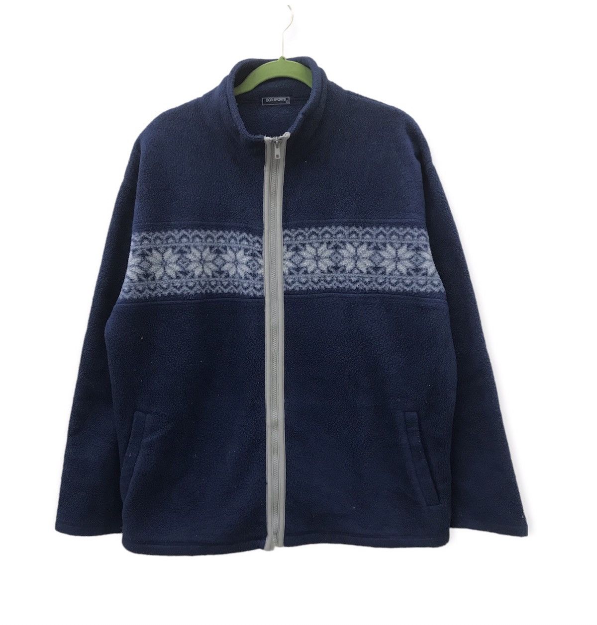 Japanese Brand GCR Sport Acrylic Wool Zipper Sweater Size US L / EU 52-54 / 3 - 1 Thumbnail