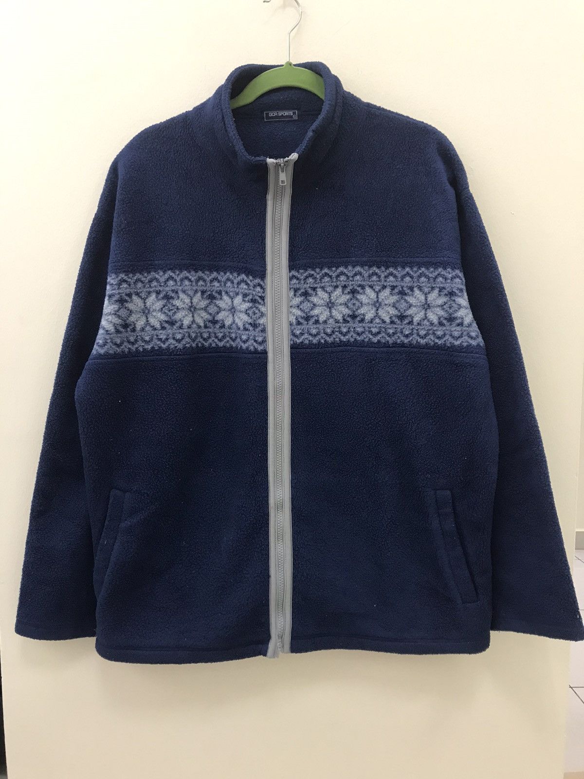 Japanese Brand GCR Sport Acrylic Wool Zipper Sweater Size US L / EU 52-54 / 3 - 2 Thumbnail