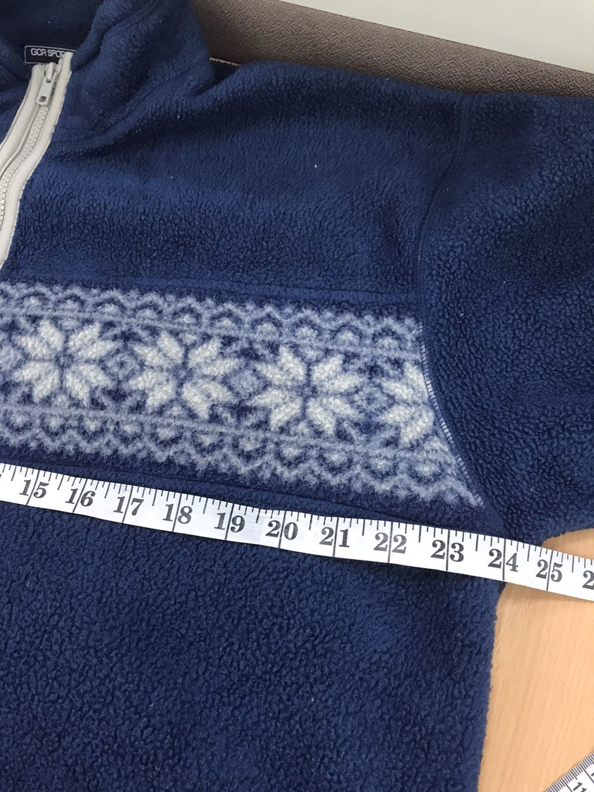 Japanese Brand GCR Sport Acrylic Wool Zipper Sweater Size US L / EU 52-54 / 3 - 13 Thumbnail
