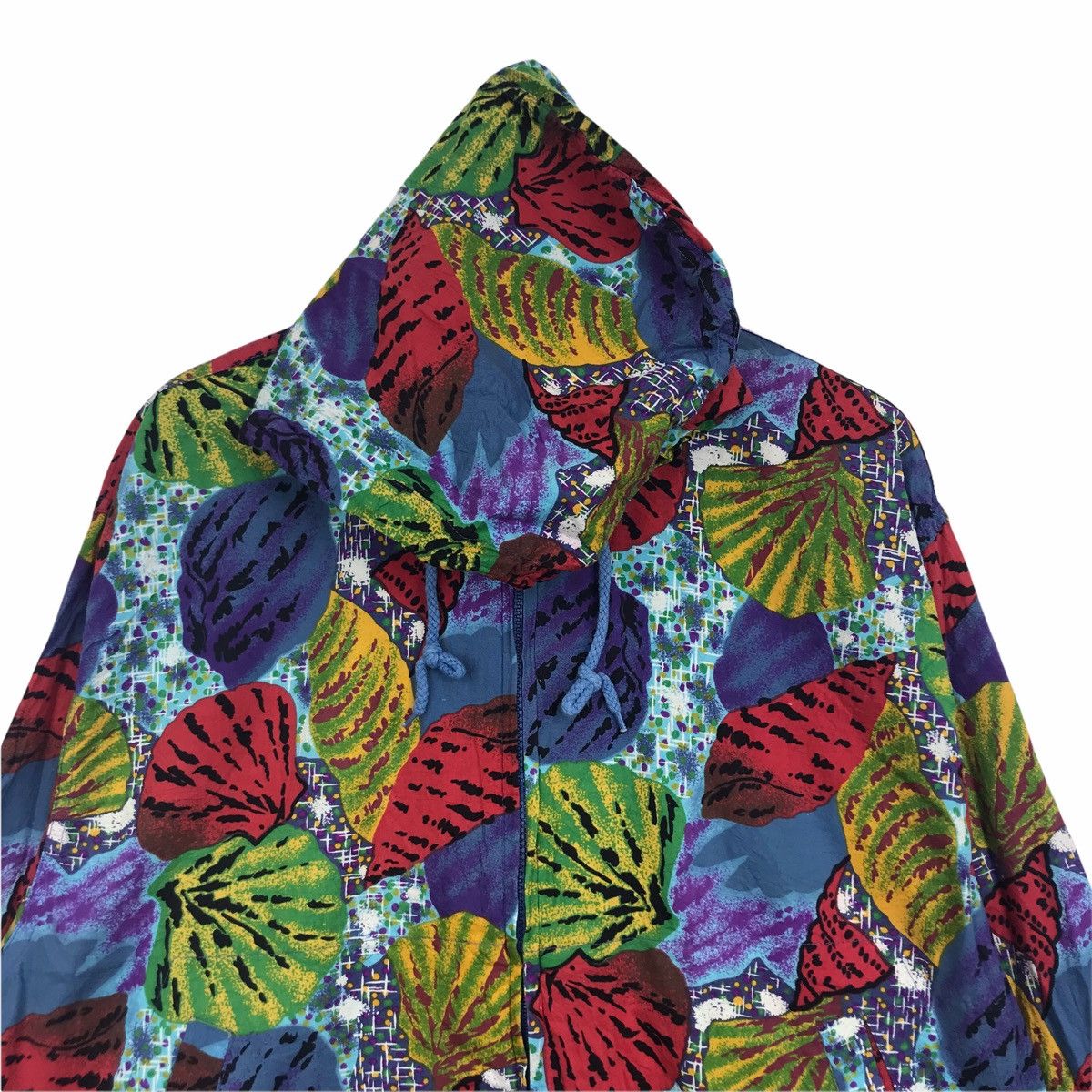 Vintage CORSAIRE Over Print Hawaii Beach Hoodie Jacket Size US L / EU 52-54 / 3 - 3 Thumbnail