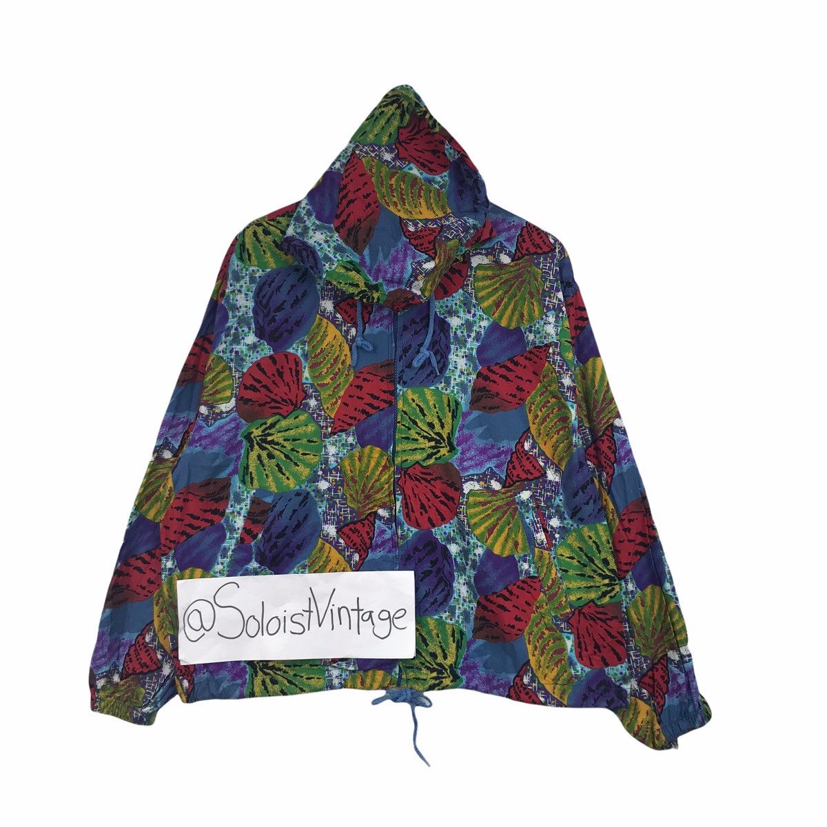 CORSAIRE Over Print Hawaii Beach Hoodie Jacket