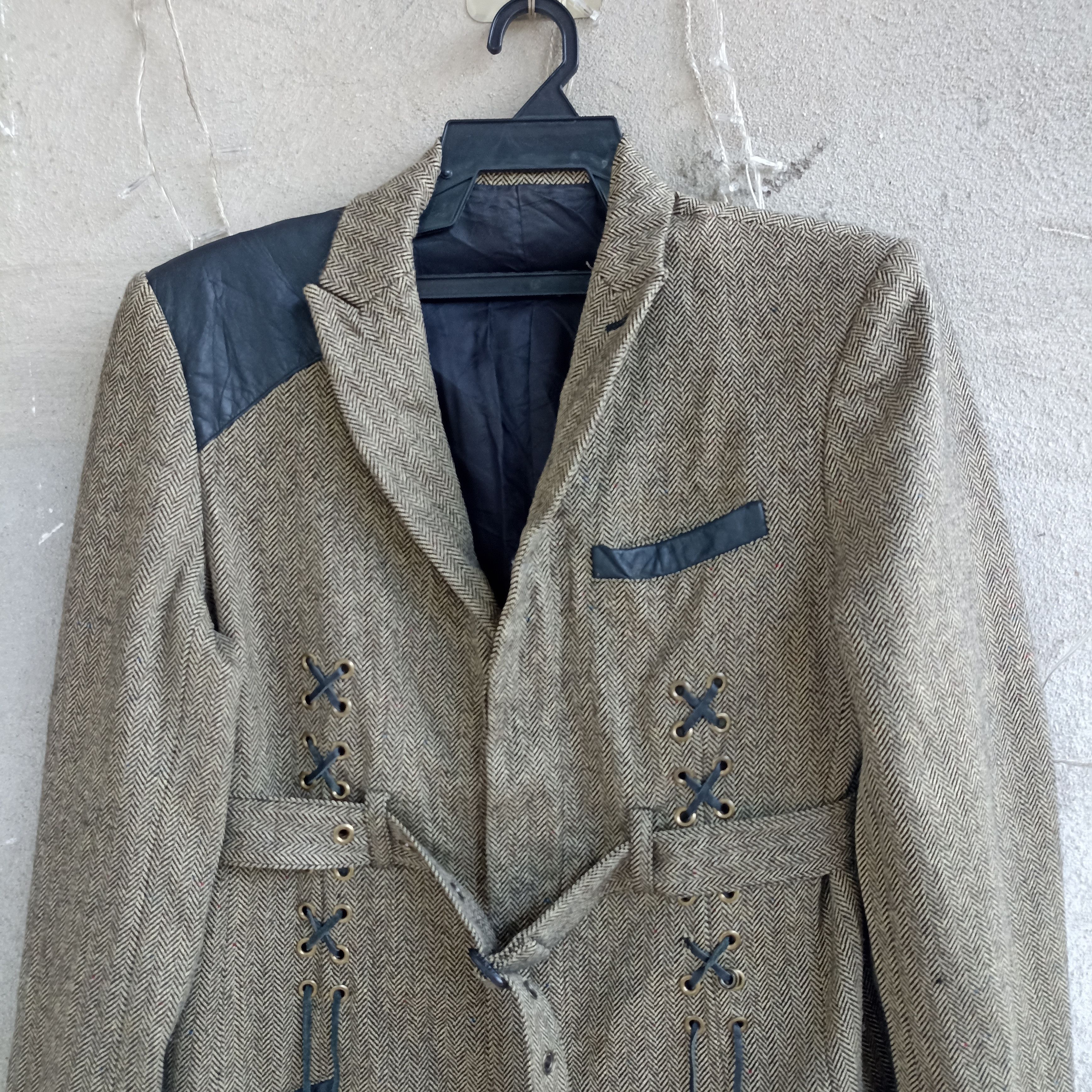 Designer × Japanese Brand Wuu Cashmere Wool Bondage Seditionaries Long Coat Size US S / EU 44-46 / 1 - 2 Thumbnail