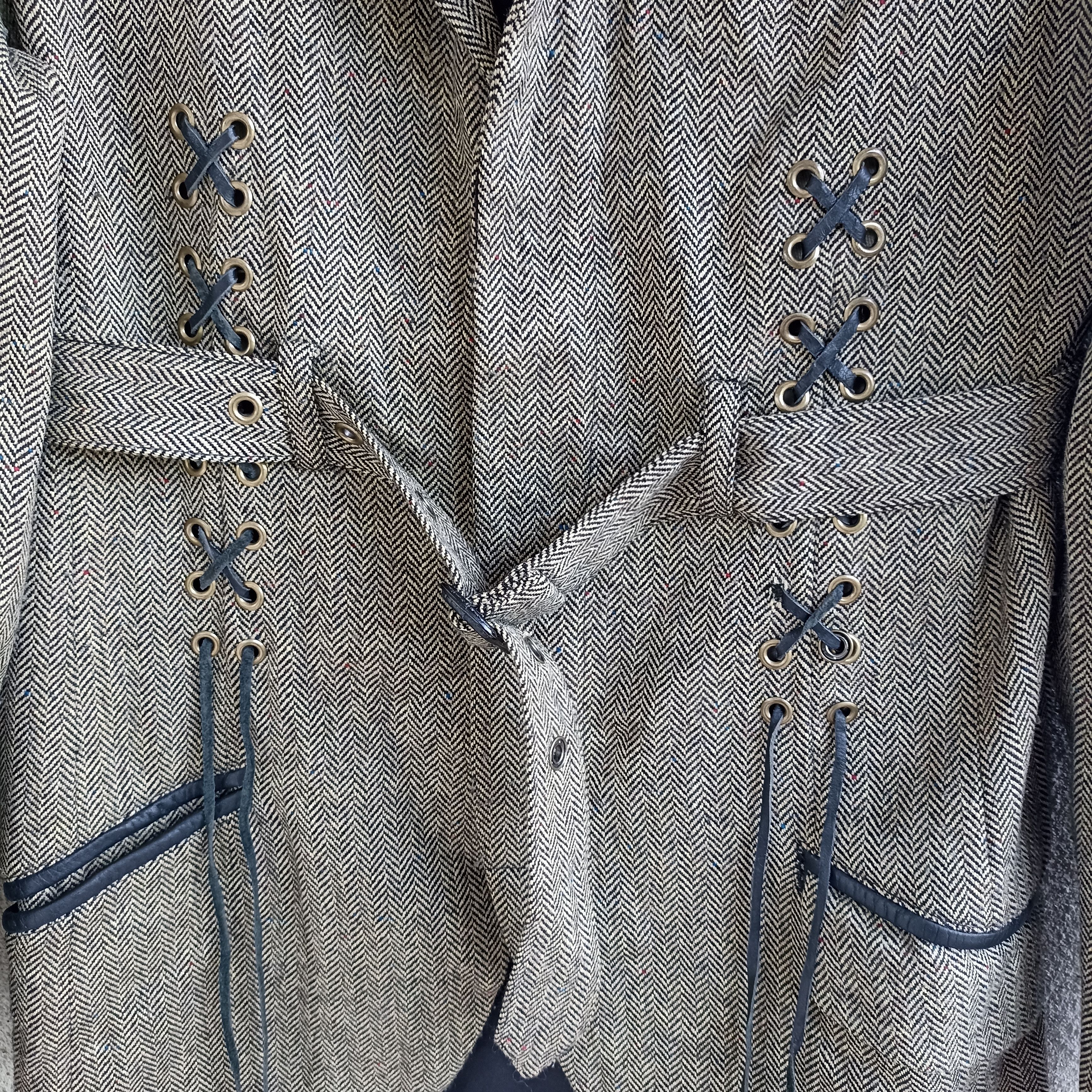 Designer × Japanese Brand Wuu Cashmere Wool Bondage Seditionaries Long Coat Size US S / EU 44-46 / 1 - 9 Thumbnail