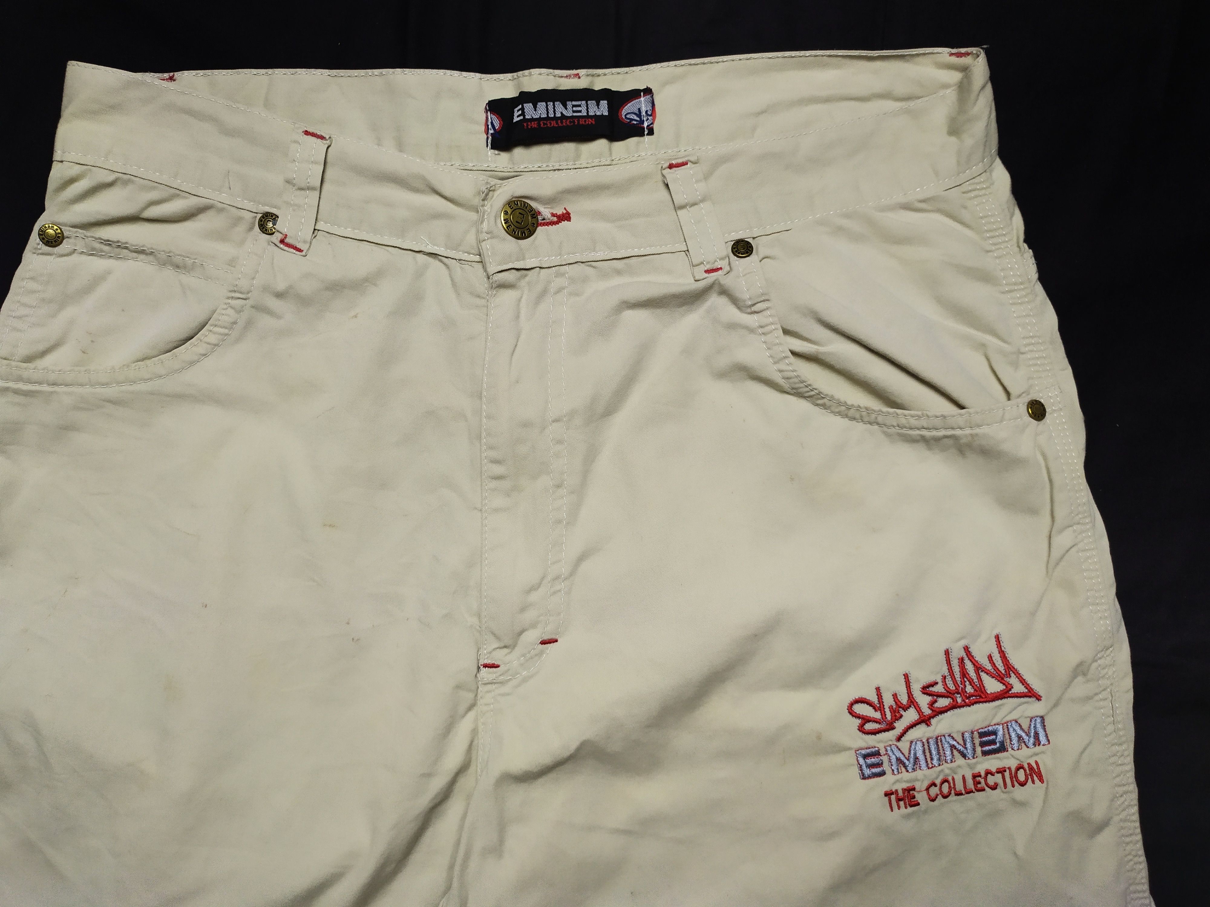 Eminem Vintage Slim Shady Shorts EMINEM THE COLLECTION Size US 31 - 5 Thumbnail