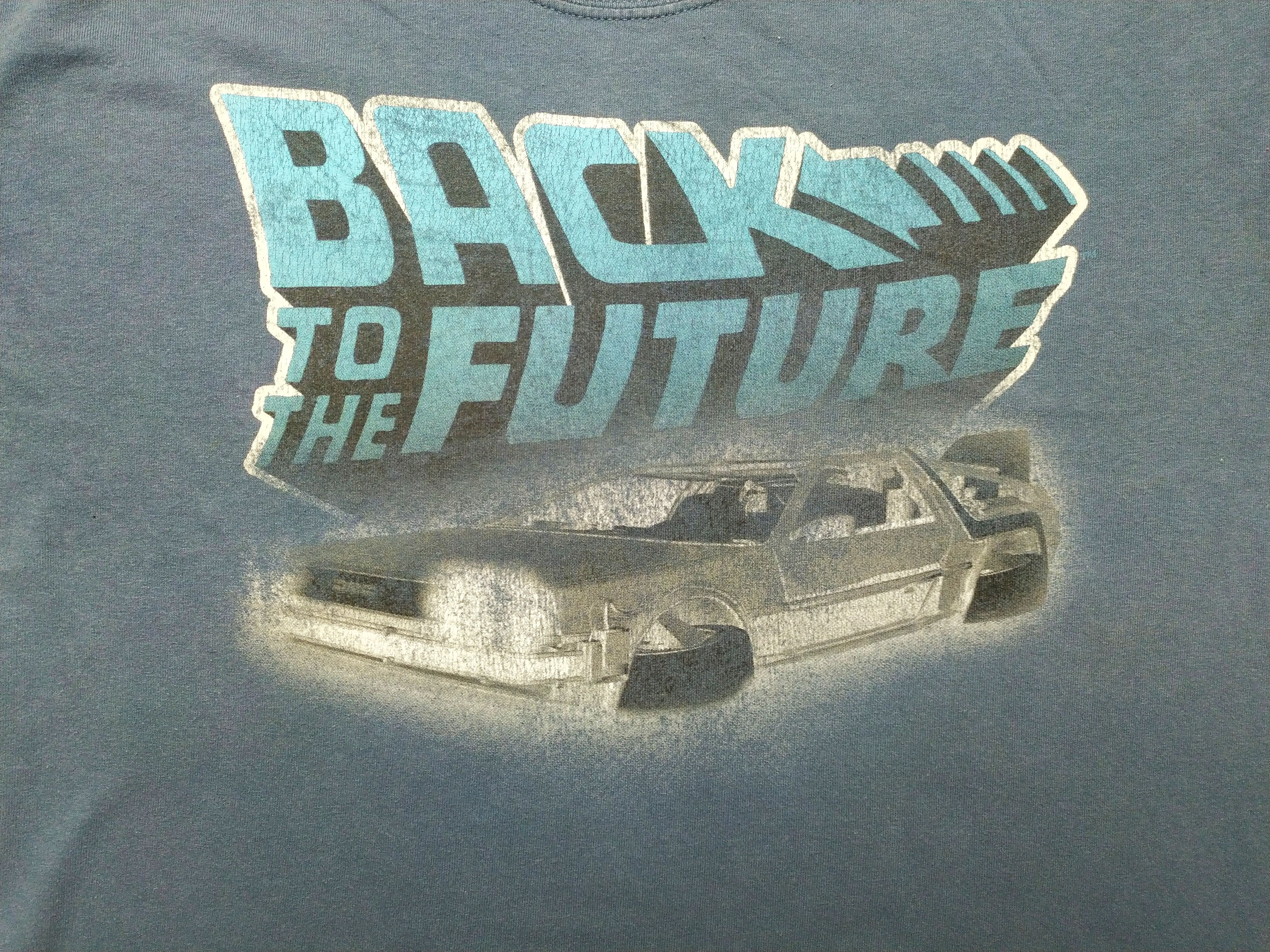Vintage Vintage Back To The Future Design T-shirt Tee Size US L / EU 52-54 / 3 - 3 Thumbnail