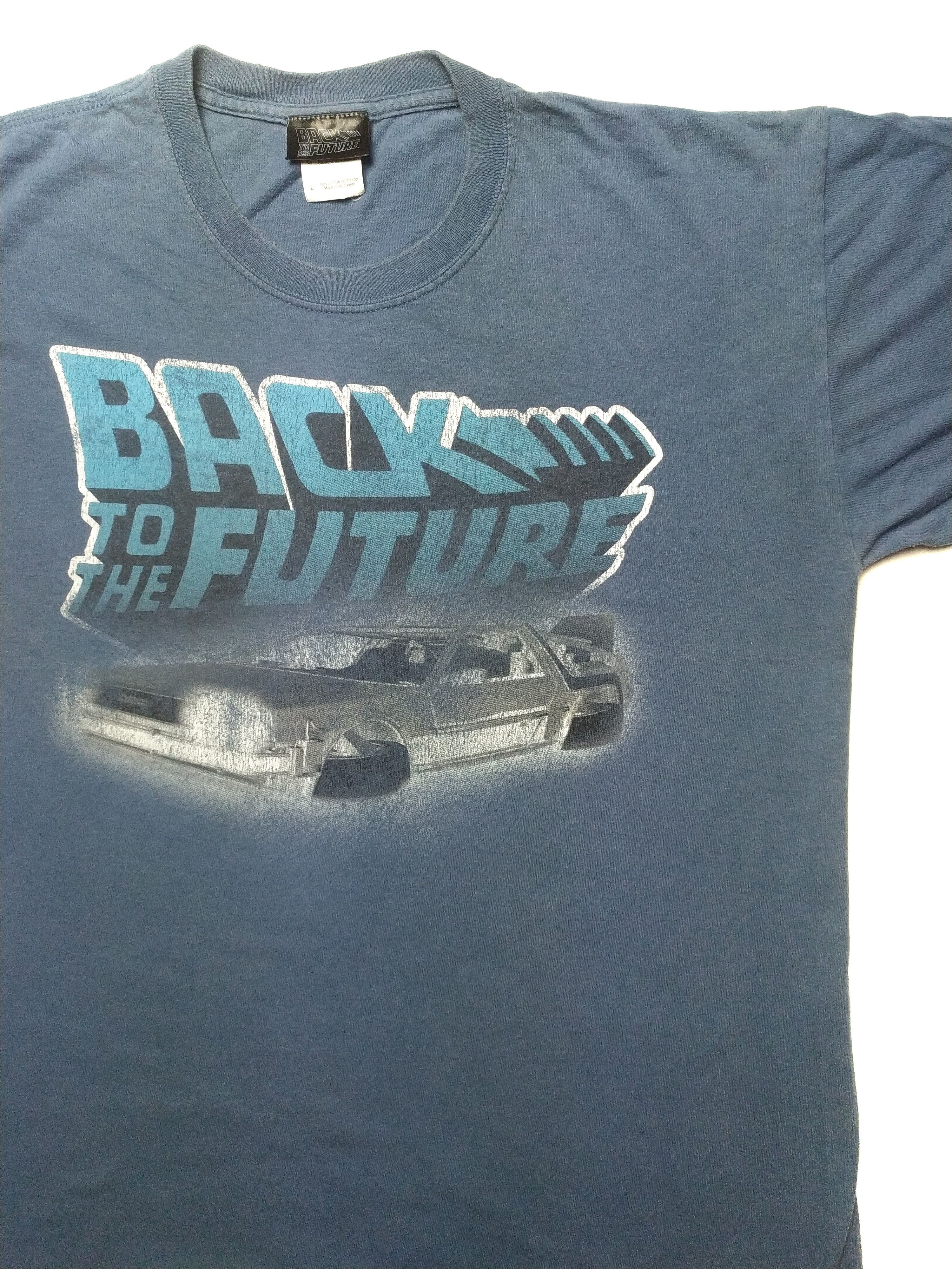 Vintage Vintage Back To The Future Design T-shirt Tee Size US L / EU 52-54 / 3 - 1 Thumbnail
