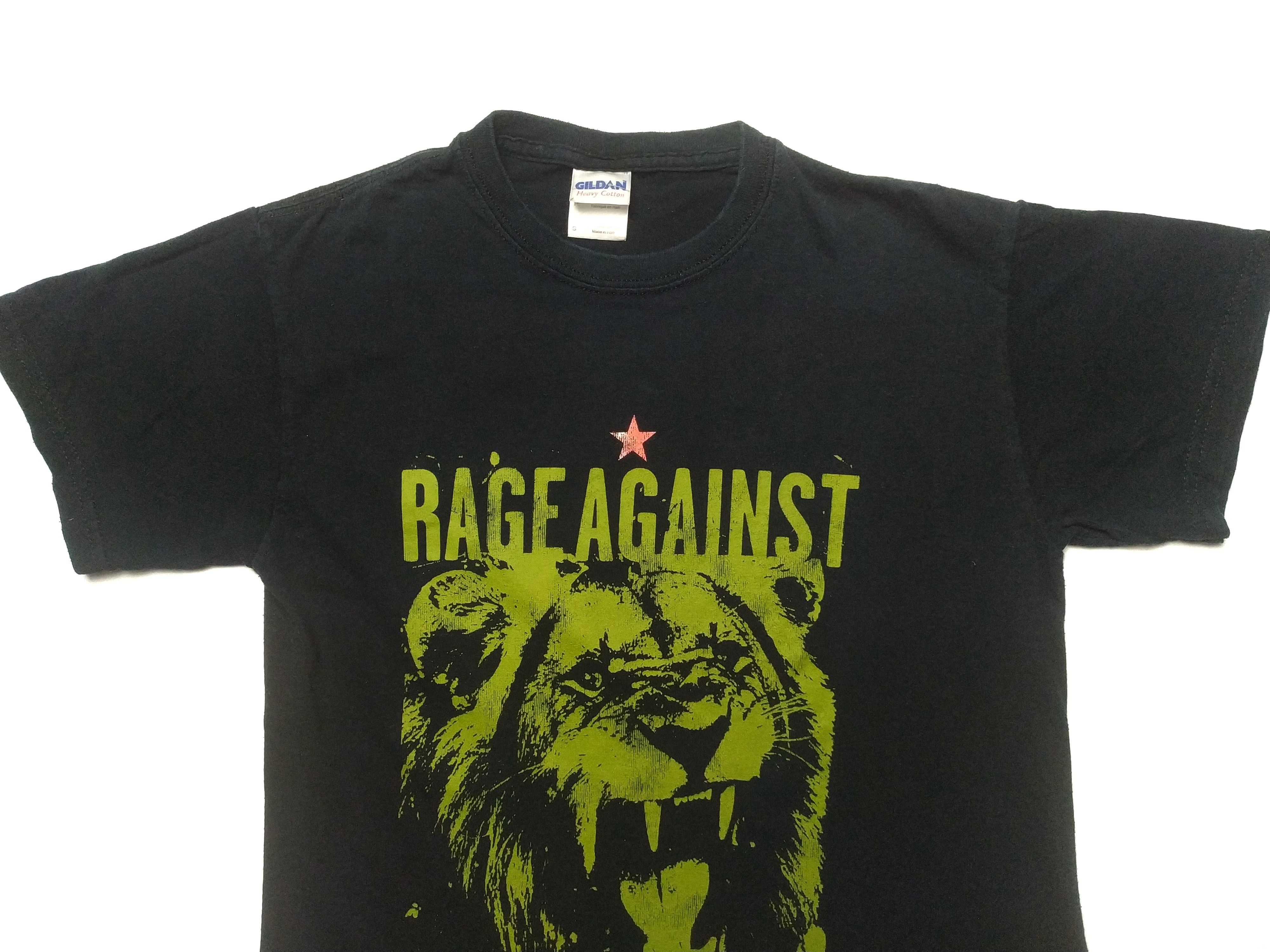 Band Tees Vintage Rage Against The Machine Lion Tee T-shirt Size US S / EU 44-46 / 1 - 4 Thumbnail