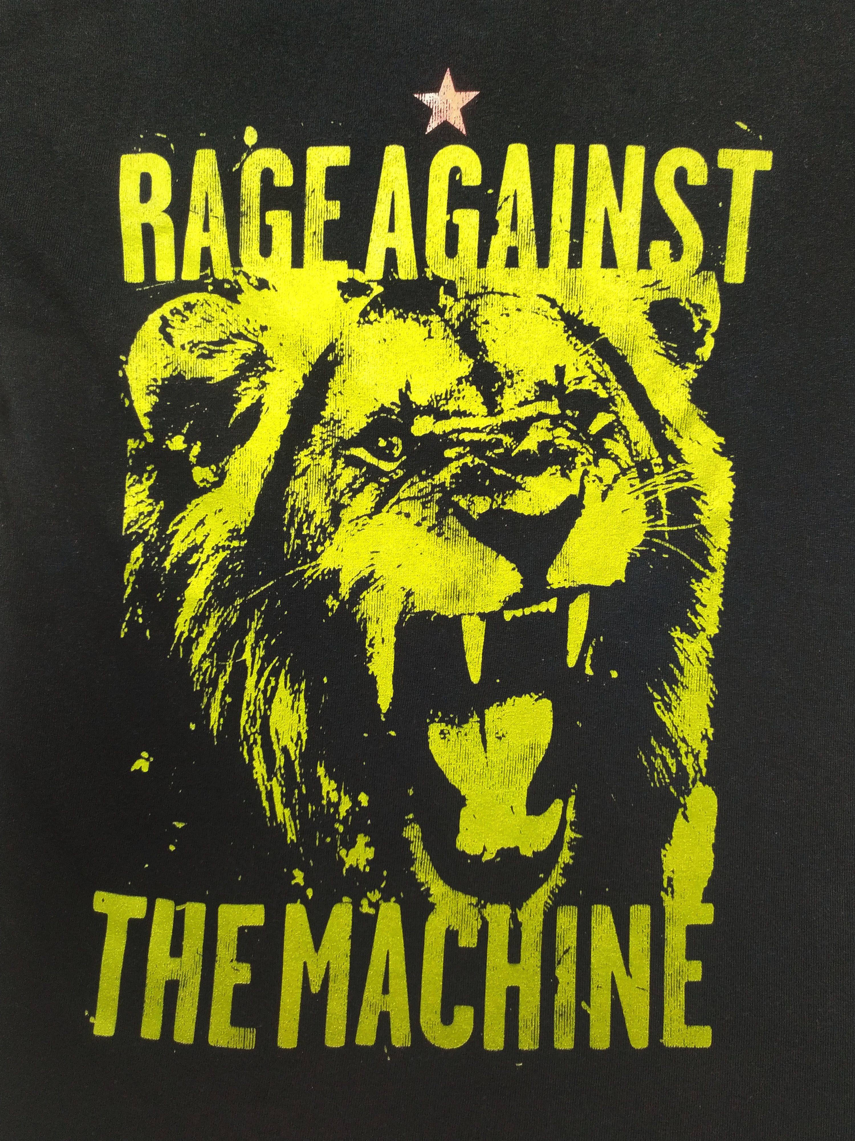 Band Tees Vintage Rage Against The Machine Lion Tee T-shirt Size US S / EU 44-46 / 1 - 1 Thumbnail