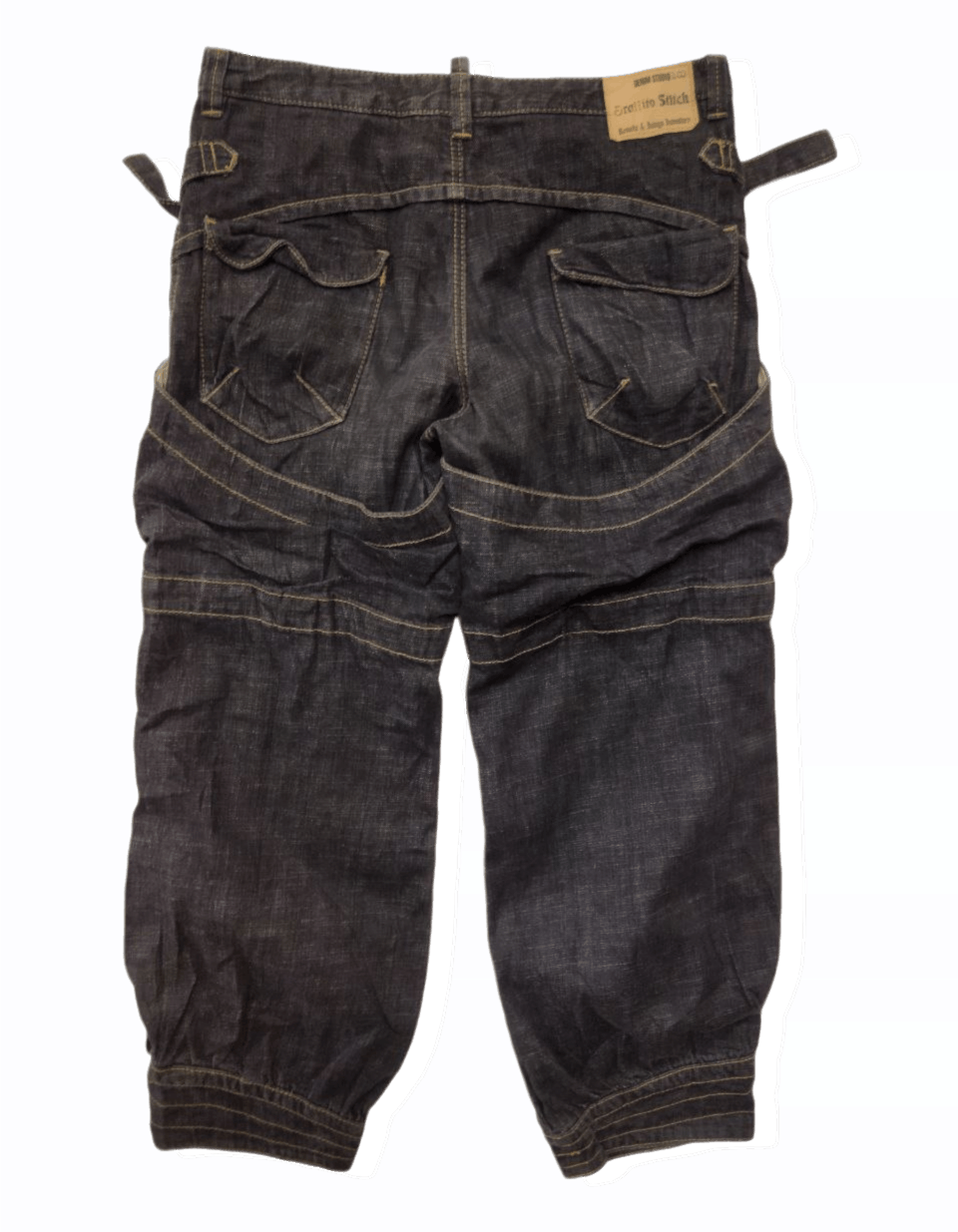 Japanese Brand Japanese Brand ORAFFITO STITCH Style Jeans Size US 32 / EU 48 - 2 Thumbnail