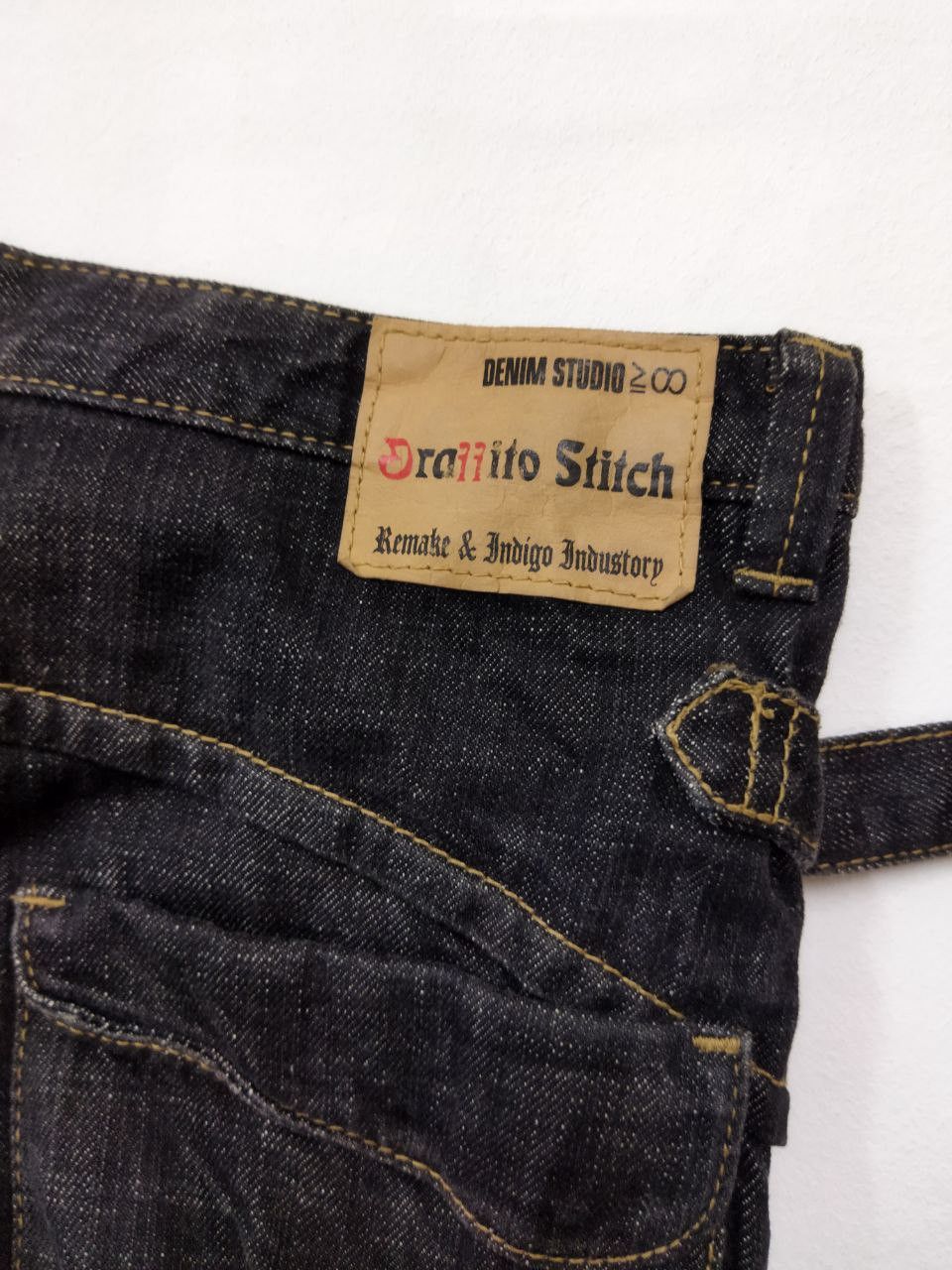 Japanese Brand Japanese Brand ORAFFITO STITCH Style Jeans Size US 32 / EU 48 - 4 Thumbnail
