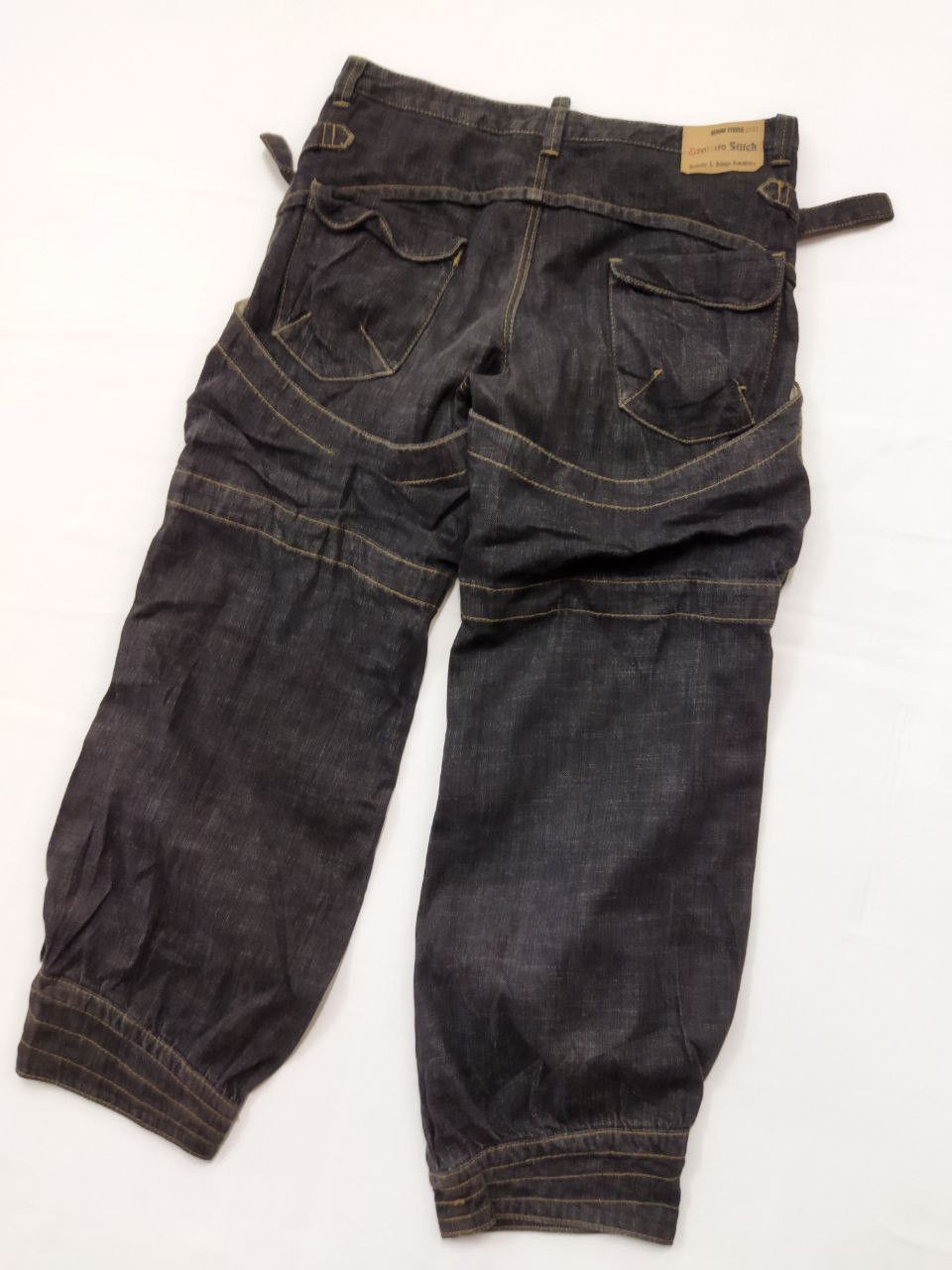 Japanese Brand Japanese Brand ORAFFITO STITCH Style Jeans Size US 32 / EU 48 - 7 Thumbnail