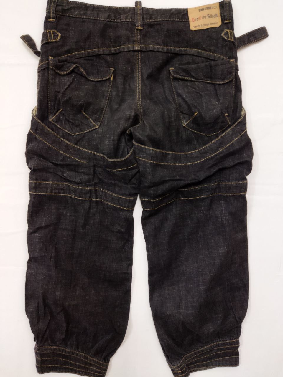 Japanese Brand Japanese Brand ORAFFITO STITCH Style Jeans Size US 32 / EU 48 - 8 Thumbnail