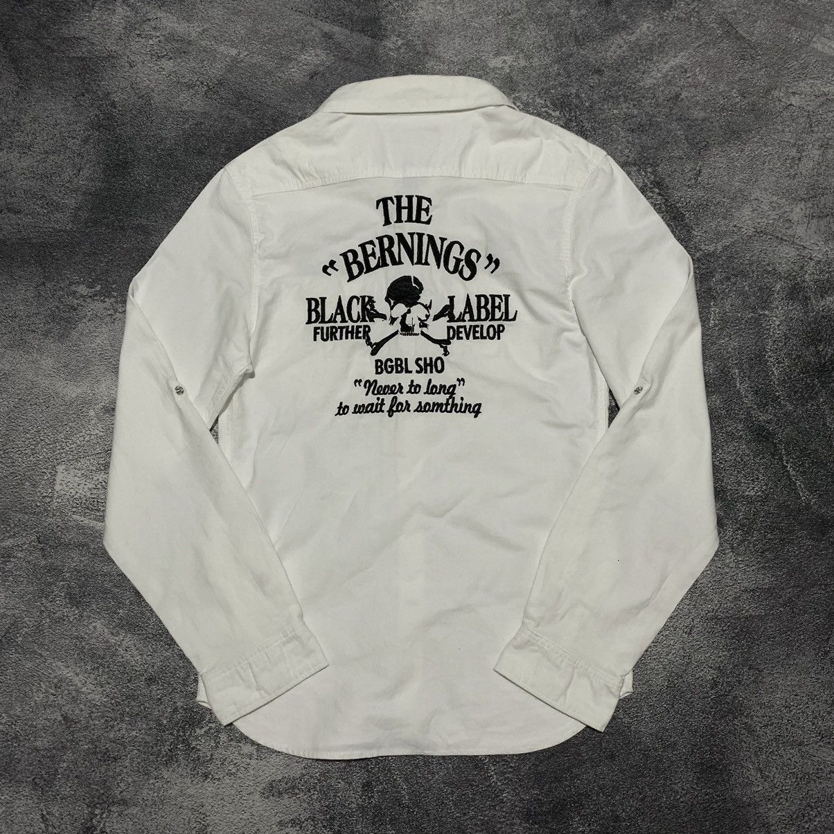 🔥Bernings Sho embroidery long sleeve shirt