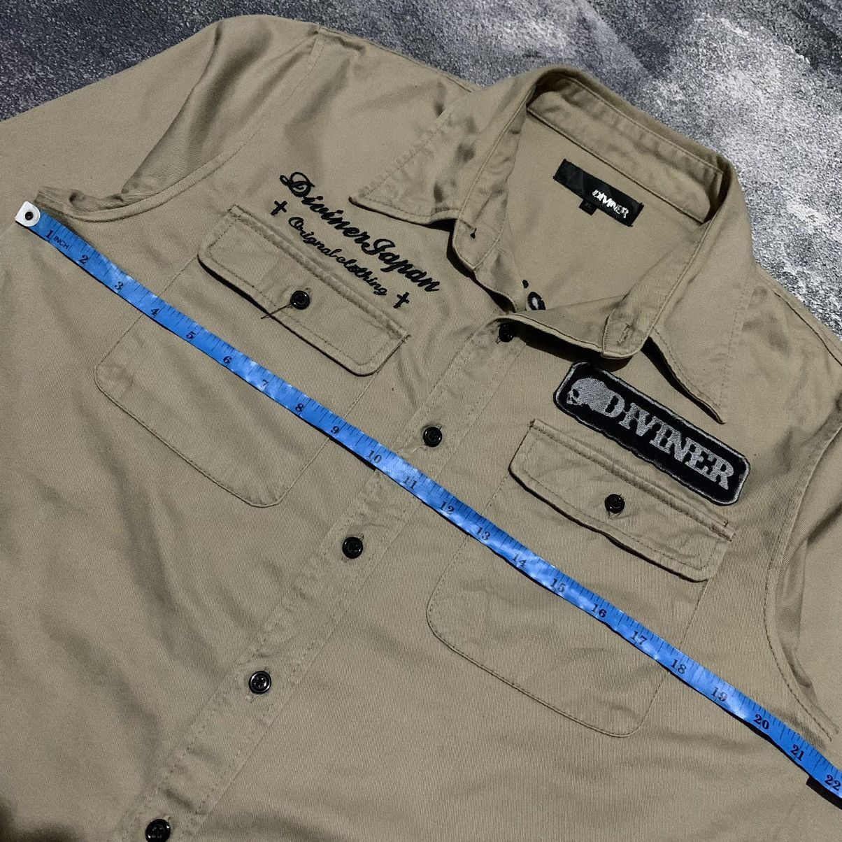 If Six Was Nine × Japanese Brand × Le Grande Bleu (L.G.B.) Diviner Japan embroidery skull Size US XL / EU 56 / 4 - 9 Thumbnail
