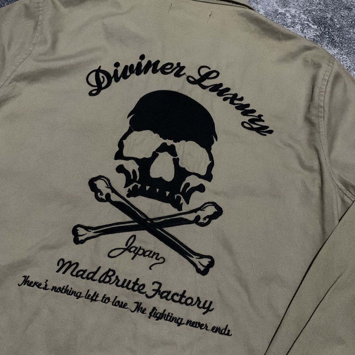 If Six Was Nine × Japanese Brand × Le Grande Bleu (L.G.B.) Diviner Japan embroidery skull Size US XL / EU 56 / 4 - 4 Thumbnail
