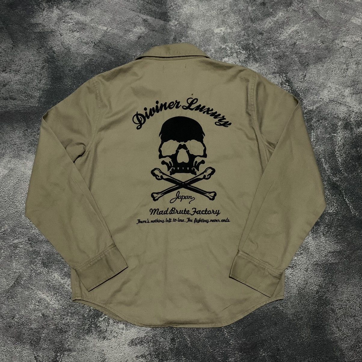 If Six Was Nine × Japanese Brand × Le Grande Bleu (L.G.B.) Diviner Japan embroidery skull Size US XL / EU 56 / 4 - 1 Thumbnail
