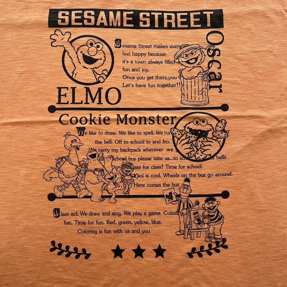 Cartoon Network × Vintage Vintage 90s Sesame Street Full Character Oversized Tshirt P Size US M / EU 48-50 / 2 - 3 Thumbnail