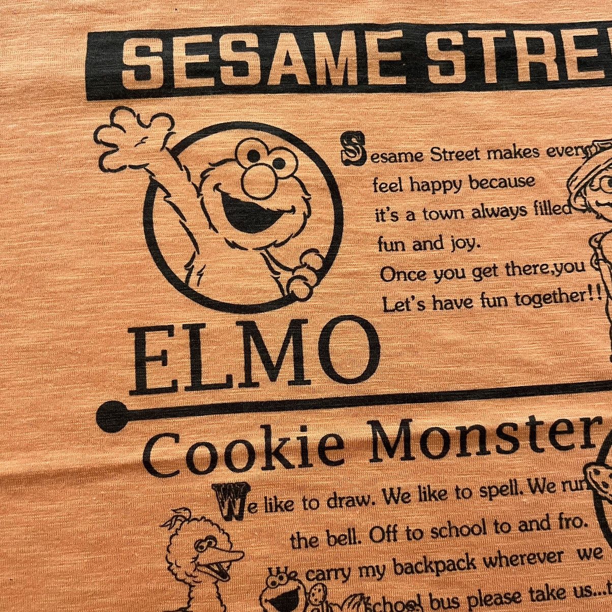 Cartoon Network × Vintage Vintage 90s Sesame Street Full Character Oversized Tshirt P Size US M / EU 48-50 / 2 - 4 Thumbnail