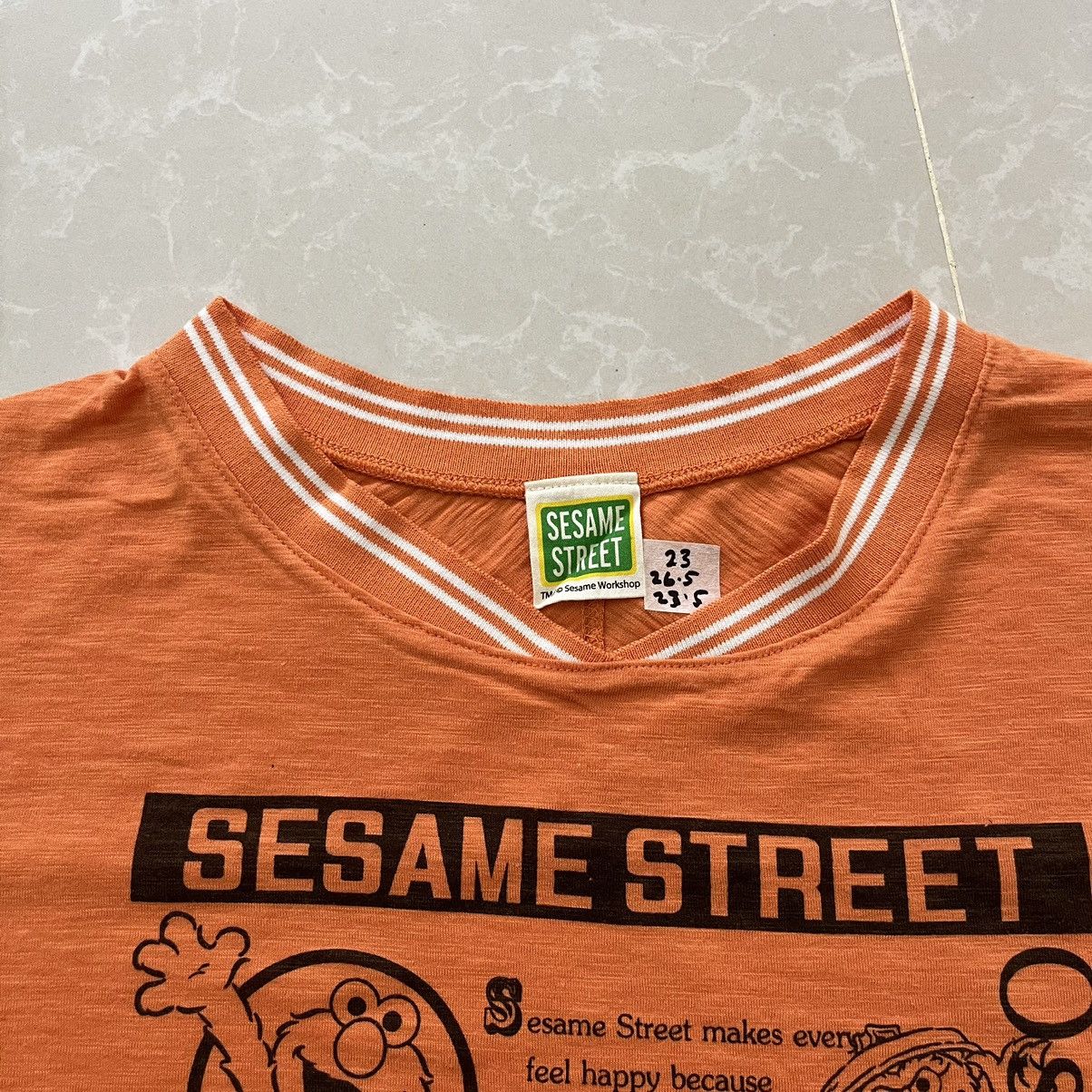 Cartoon Network × Vintage Vintage 90s Sesame Street Full Character Oversized Tshirt P Size US M / EU 48-50 / 2 - 9 Thumbnail
