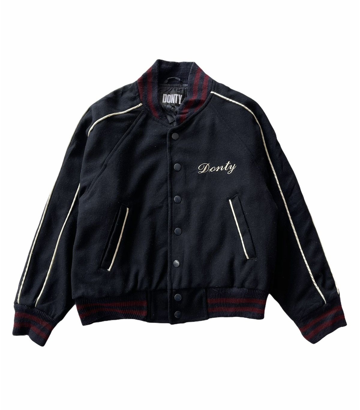 Vintage VINTAGE DONTY WOOL VARSITY JACKET Size US M / EU 48-50 / 2 - 3 Thumbnail