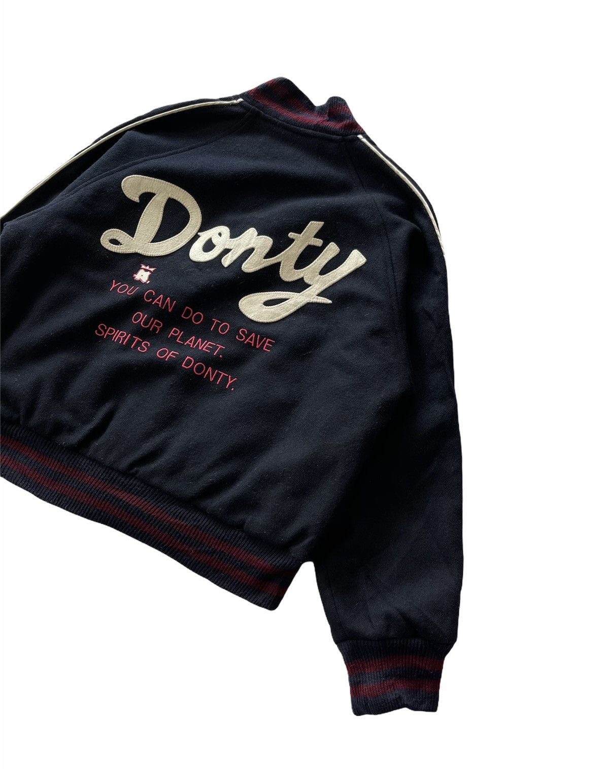Vintage VINTAGE DONTY WOOL VARSITY JACKET Size US M / EU 48-50 / 2 - 4 Thumbnail
