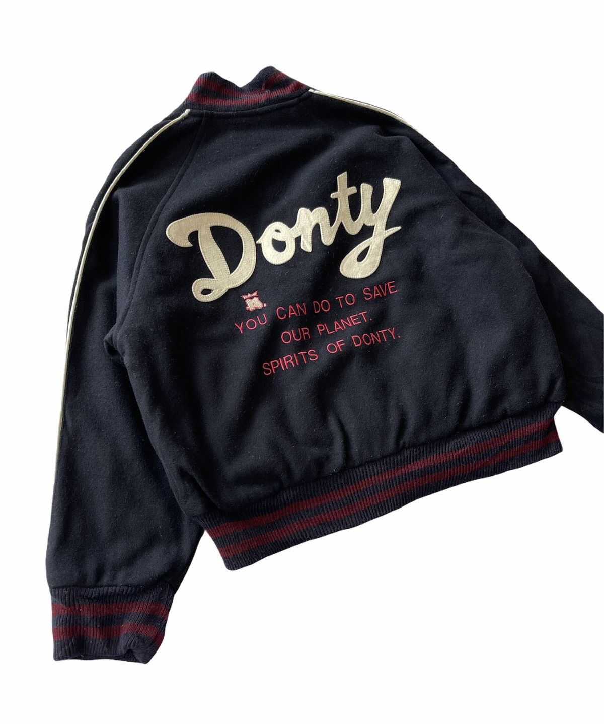 Vintage VINTAGE DONTY WOOL VARSITY JACKET Size US M / EU 48-50 / 2 - 2 Thumbnail