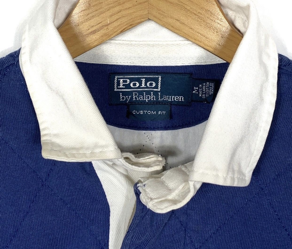 Polo Ralph Lauren Vintage Polo Ralph Lauren Rugby Shirt Multicolour Size US M / EU 48-50 / 2 - 2 Thumbnail