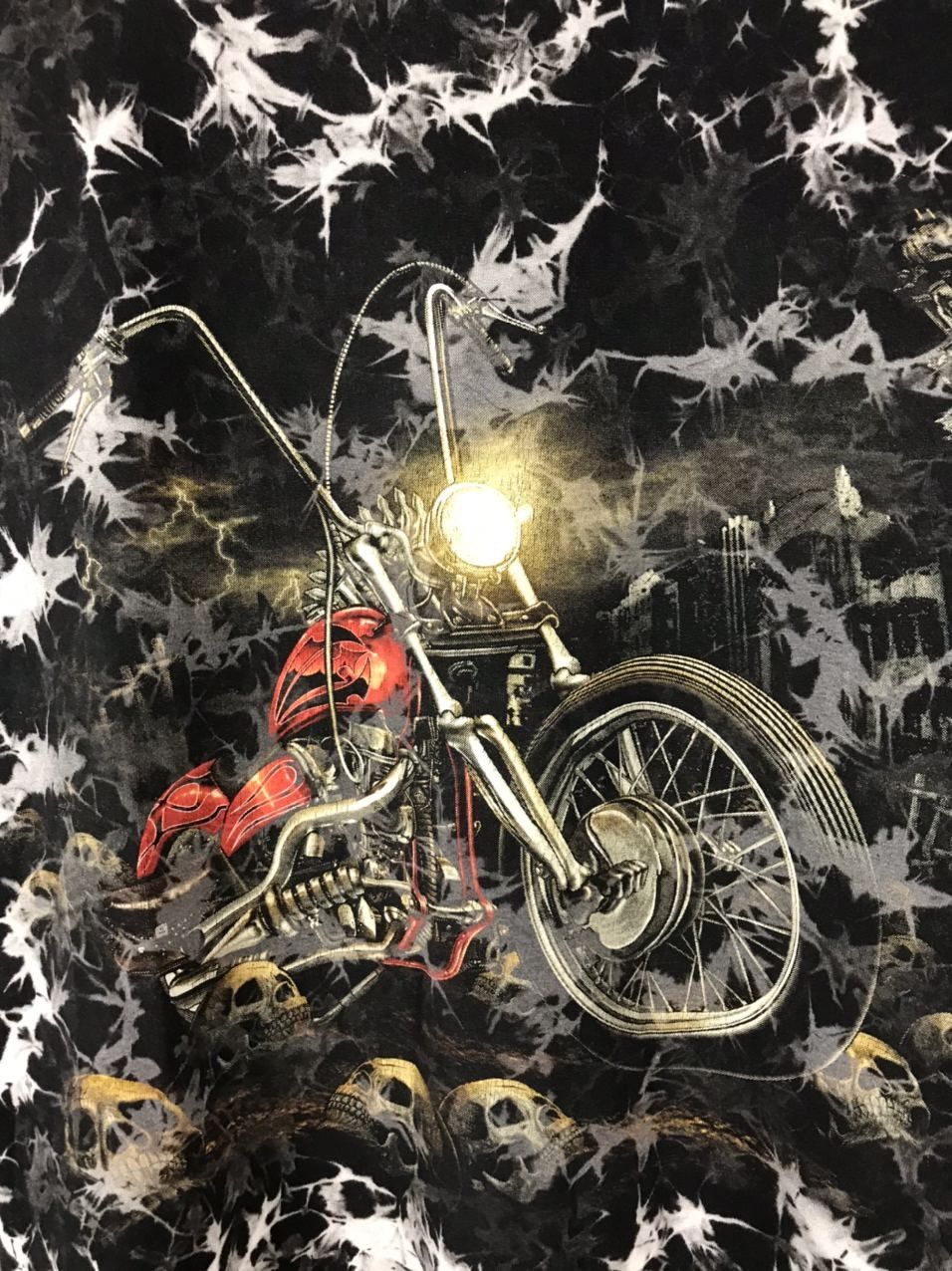 Vintage Vintage rock skull skeleton tee Size US M / EU 48-50 / 2 - 9 Thumbnail