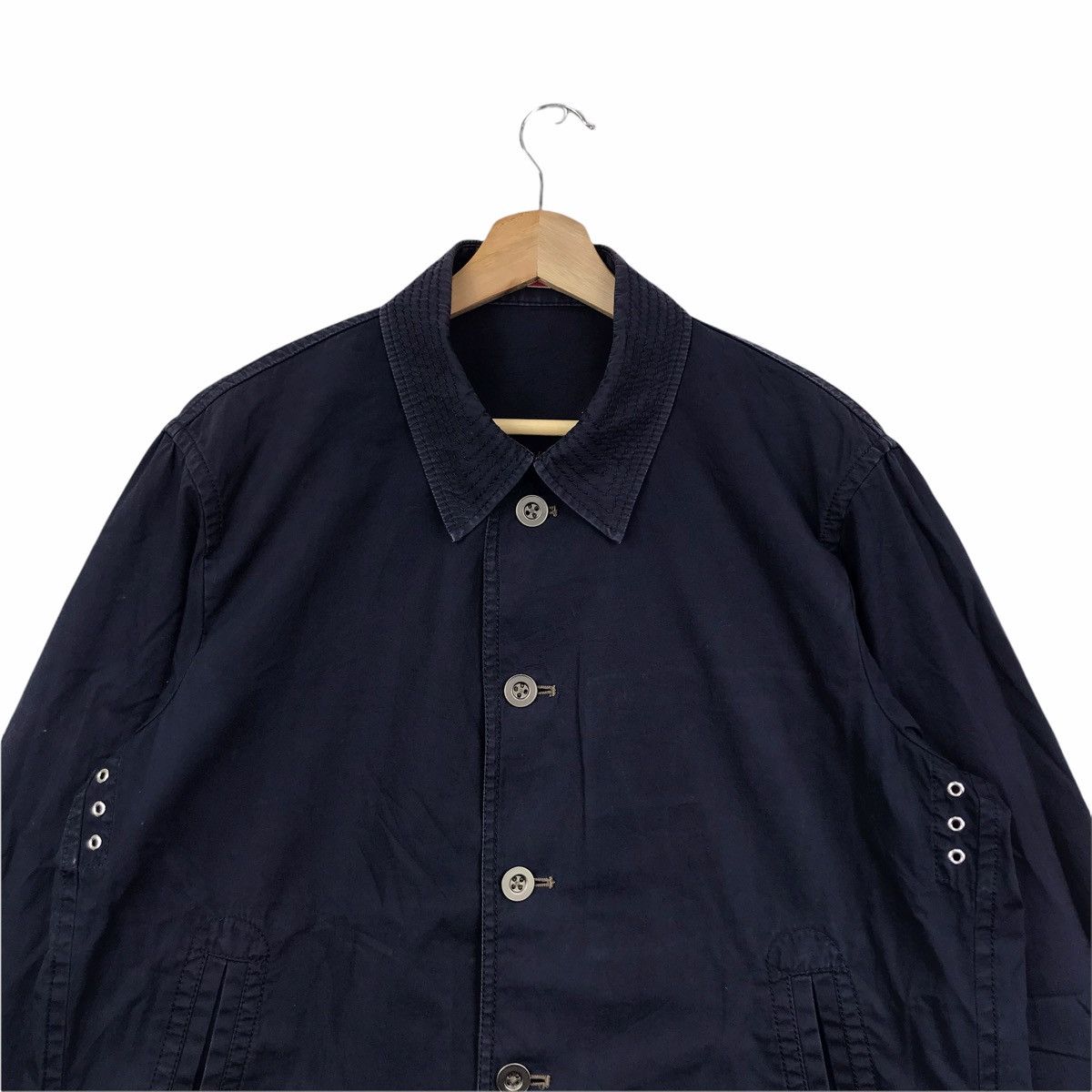Vintage FIELD/DREAM Japanese Brand Blue Jacket Size US L / EU 52-54 / 3 - 3 Thumbnail