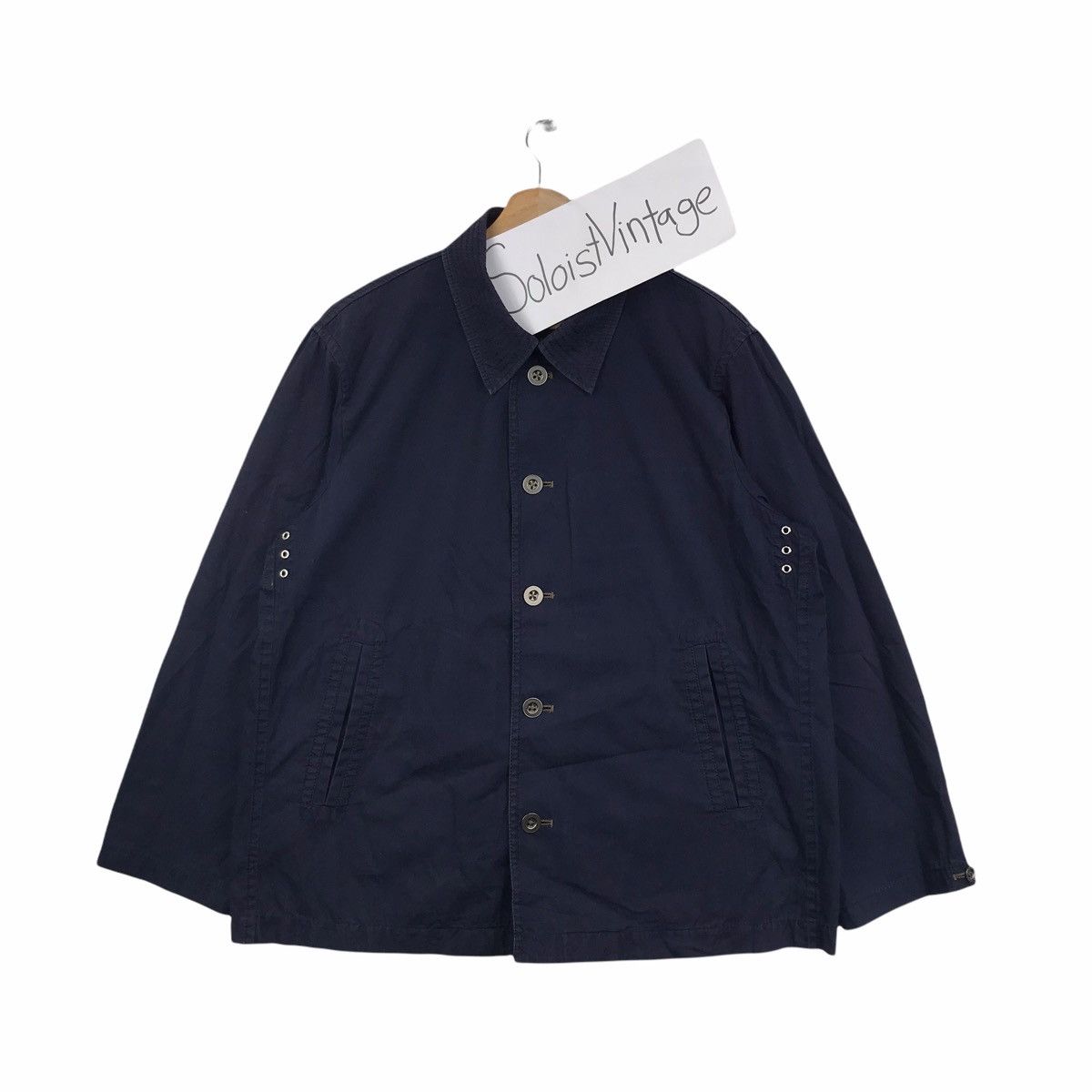 Vintage FIELD/DREAM Japanese Brand Blue Jacket Size US L / EU 52-54 / 3 - 1 Thumbnail