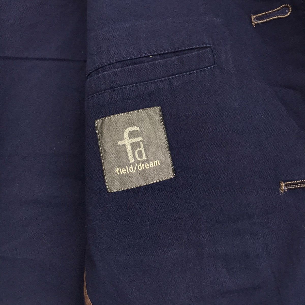 Vintage FIELD/DREAM Japanese Brand Blue Jacket Size US L / EU 52-54 / 3 - 7 Thumbnail