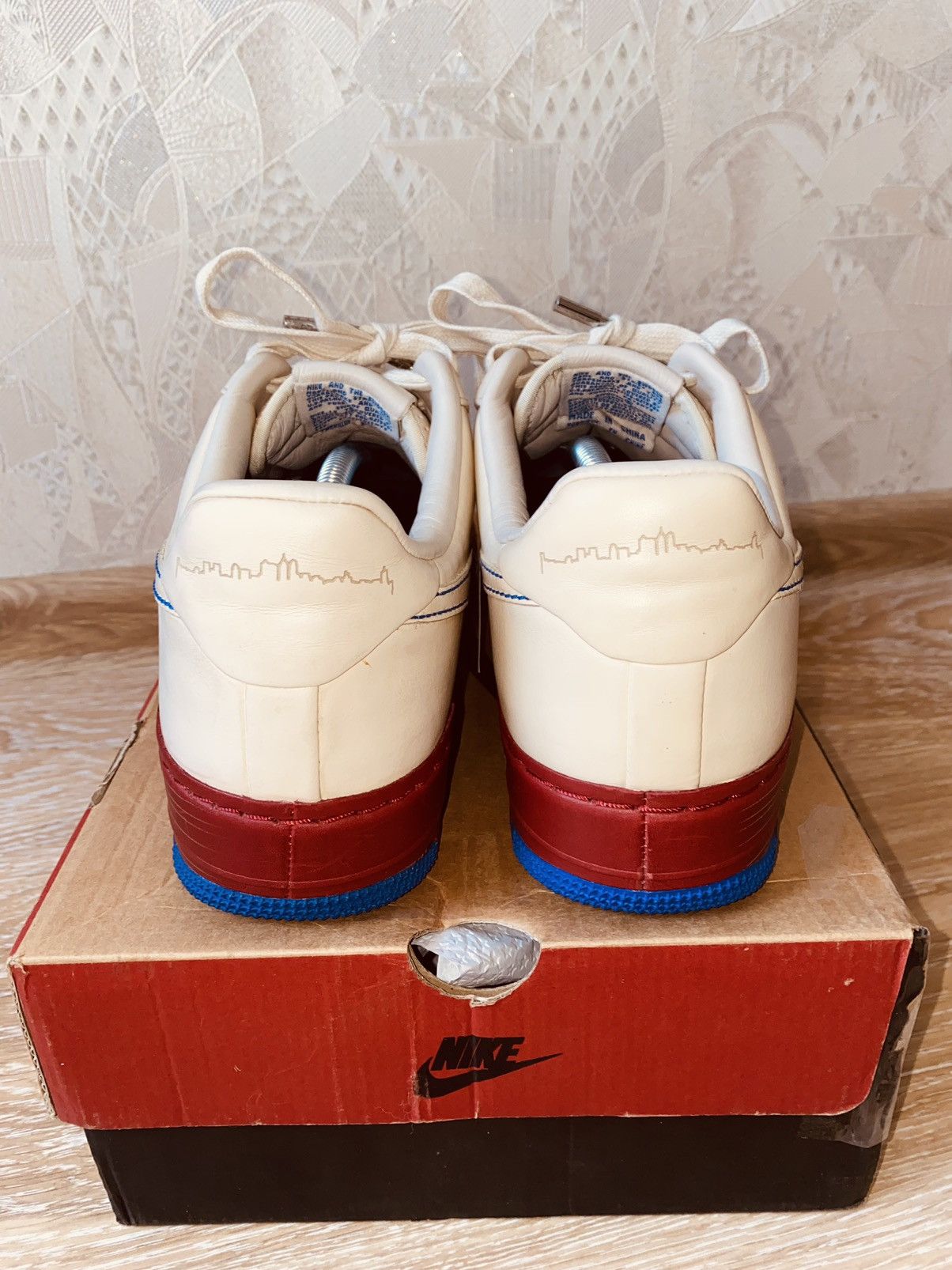 Leather × Nike ACG × Supreme NikeLab Air Force 1 Philly 2007 Carhartt Clot Stussy CDG Size US 10 / EU 43 - 9 Thumbnail