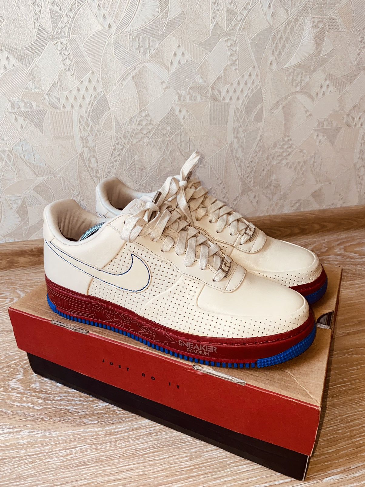 Leather × Nike ACG × Supreme NikeLab Air Force 1 Philly 2007 Carhartt Clot Stussy CDG Size US 10 / EU 43 - 3 Thumbnail