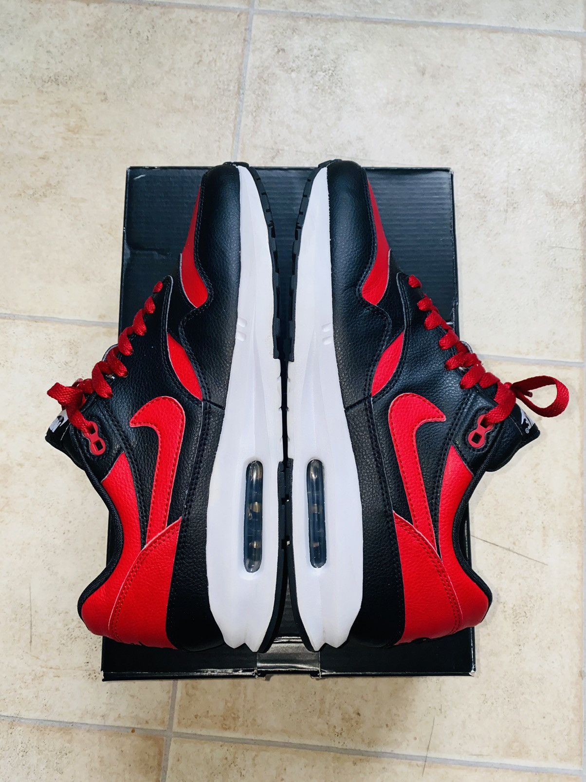 Jordan Brand × Leather × Nike NikeLab Air Max1 Lunar 🆔 Atmos Tn Clot Parra Concepts Patta Size US 9.5 / EU 42-43 - 2 Thumbnail