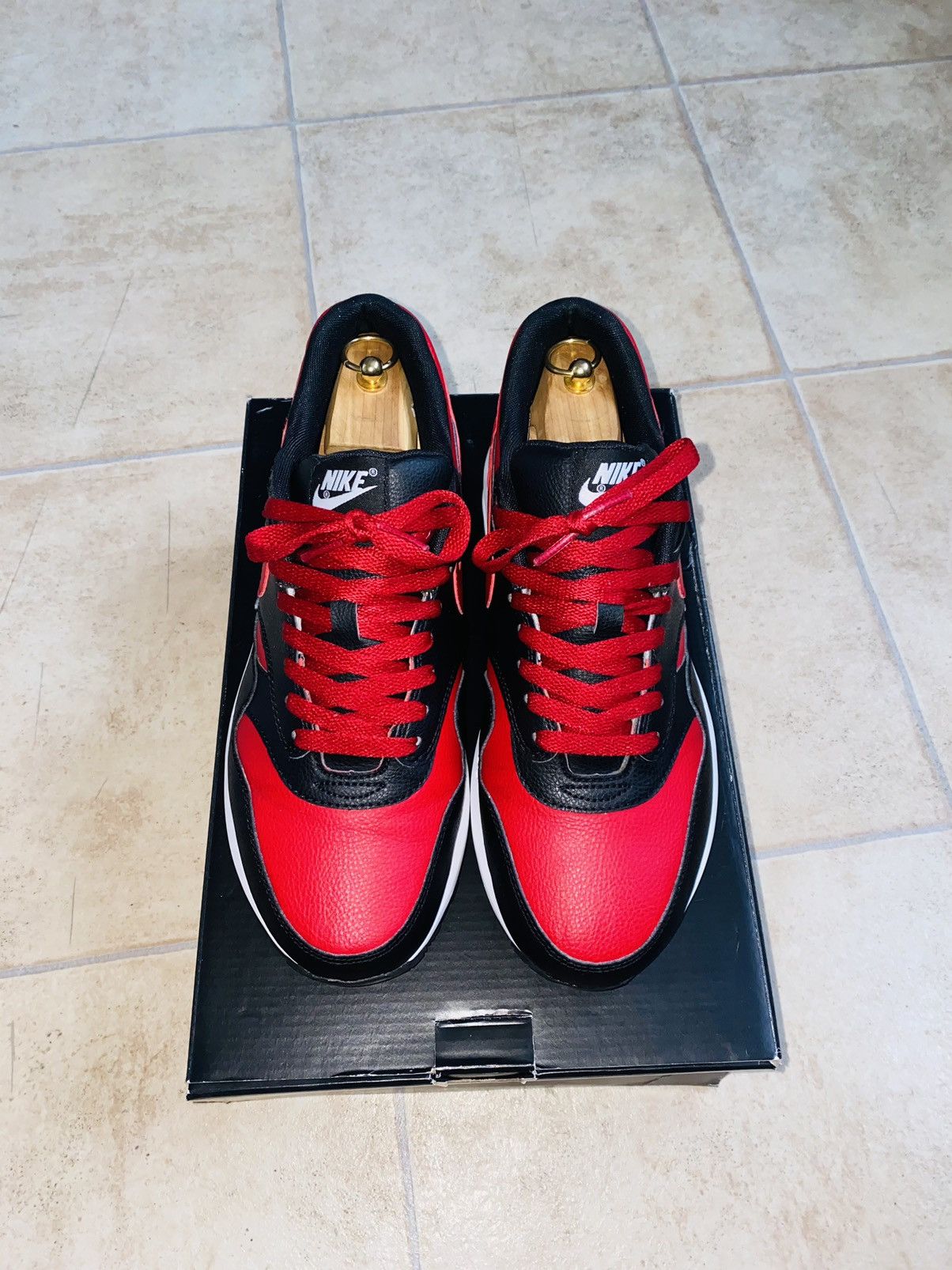 Jordan Brand × Leather × Nike NikeLab Air Max1 Lunar 🆔 Atmos Tn Clot Parra Concepts Patta Size US 9.5 / EU 42-43 - 16 Thumbnail